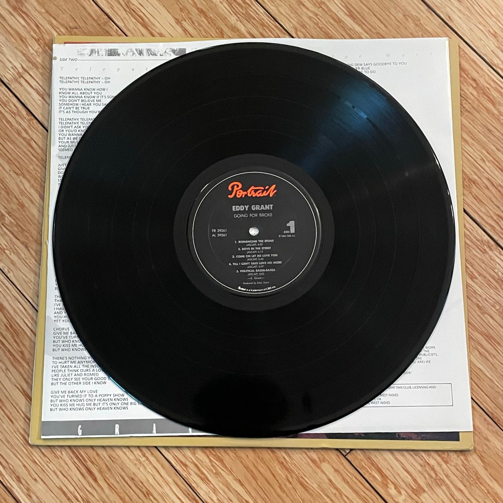 Other Eddy Grant - Going For Broke LP vintage vinyl record album Size ONE SIZE - 3 Thumbnail