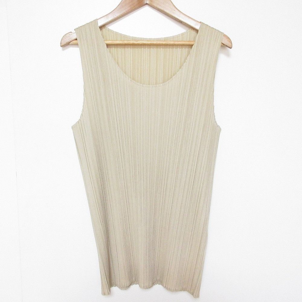 Issey Miyake PLEATS PLEASE ISSEY MIYAKE Pleated Sleeveless Top Others Tops DUTY FREE for USA
