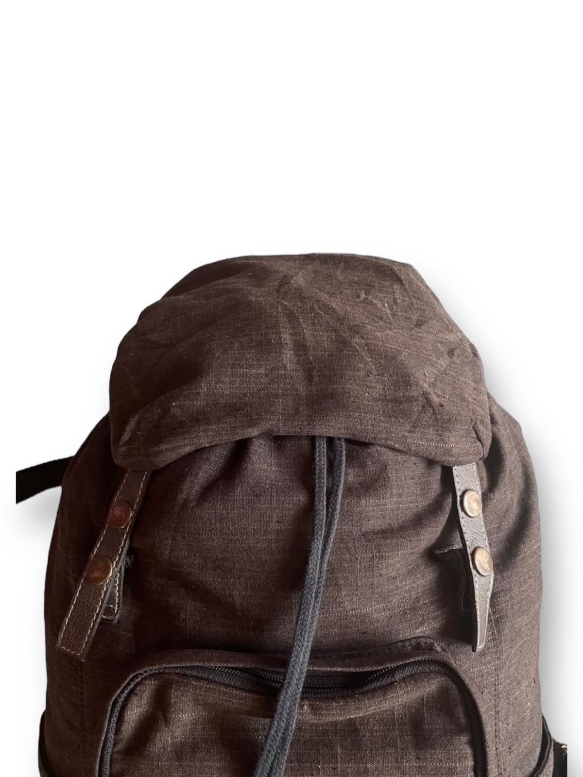 Other RARE ‼️ Tactical Utility Black Backpack Genuine Leather Size ONE SIZE - 4 Thumbnail