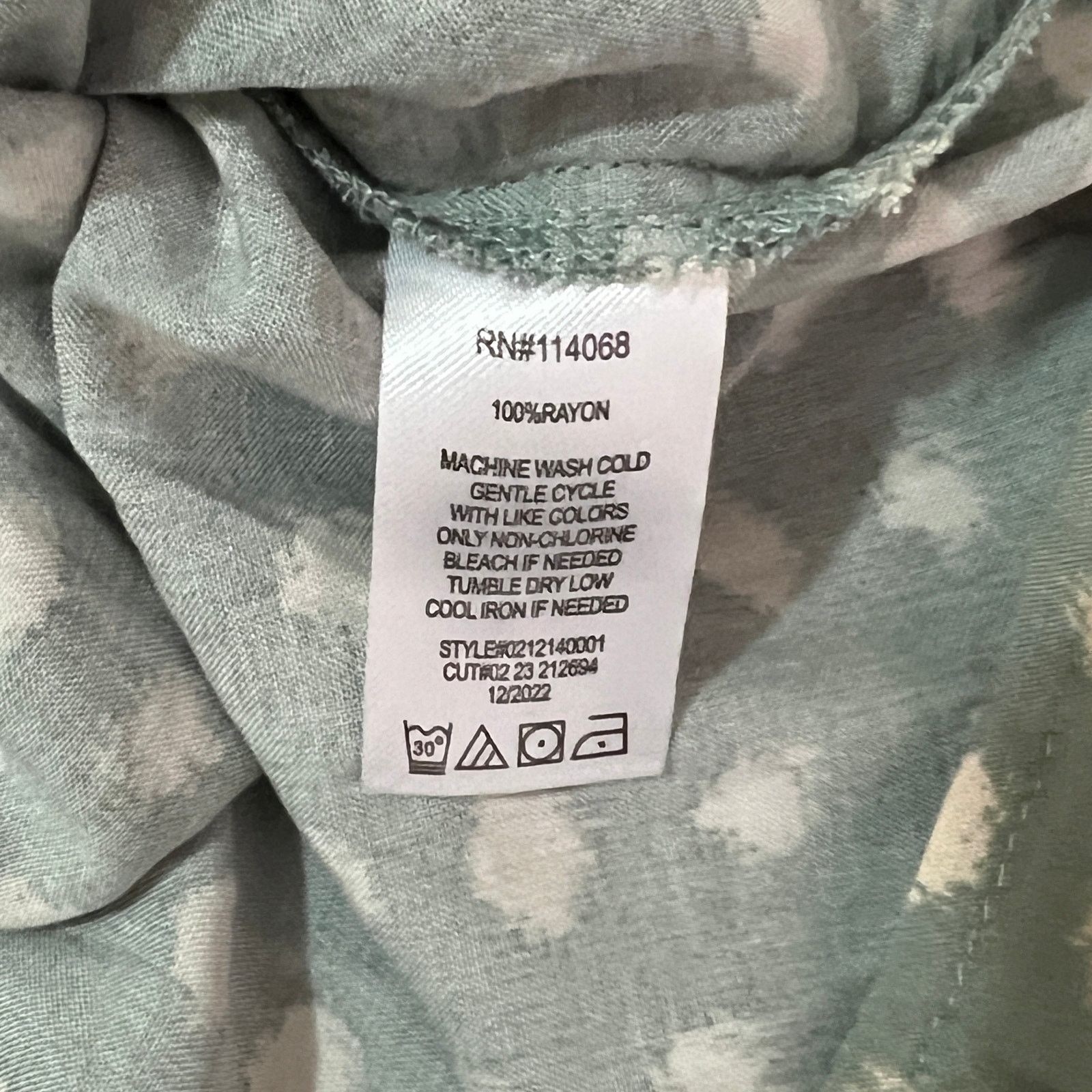 Other Patterned Puff Sleeve Front Wrap Tie Top Blouse Size S / US 4 / IT 40 - 9 Thumbnail