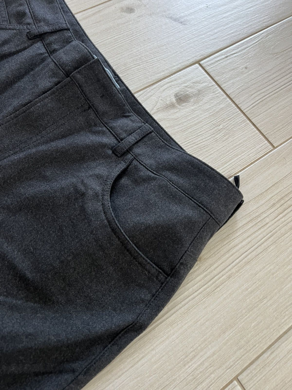 Prada Prada Wool Trousers Dark Grey Men’s Casual Pants 32 Size Size US 32 / EU 48 - 12 Thumbnail