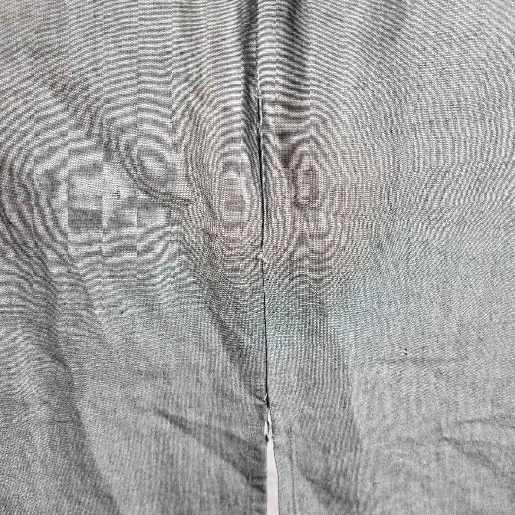 CO Isda & Co Grey Wool Blend Lightweight Unlined Sleeveless Shift Dress Size 10 Size L / US 10 / IT 46 - 6 Thumbnail
