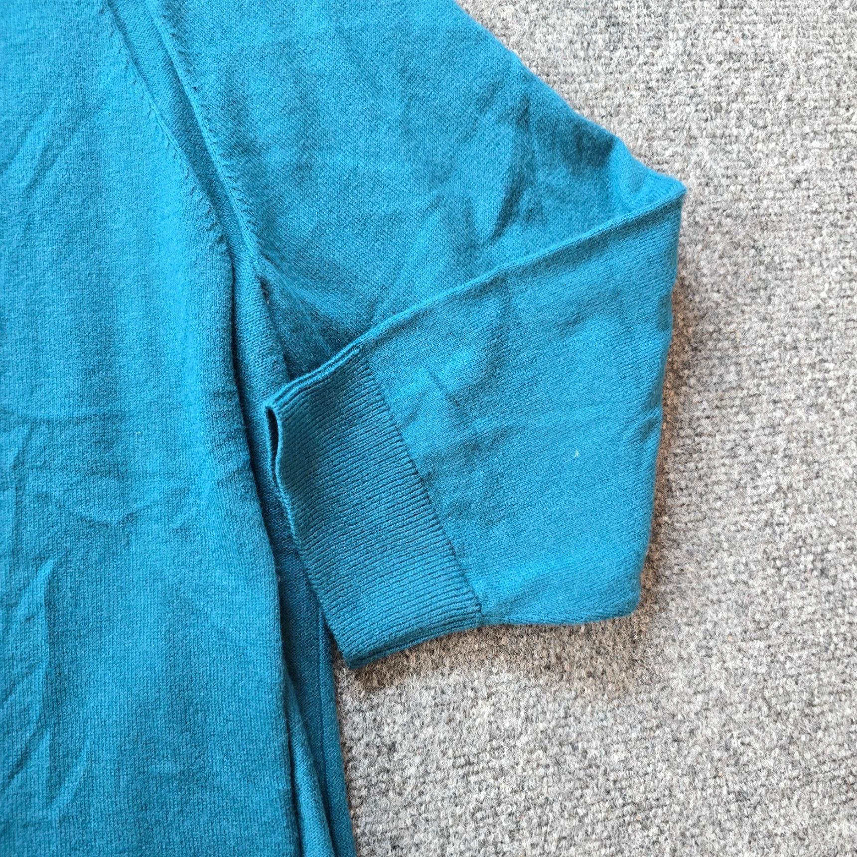 Talbots Talbots Sweater Womens 1X Green Turtleneck Rhinestone Cashmere Blend Career Shirt Size XL / US 12-14 / IT 48-50 - 3 Thumbnail