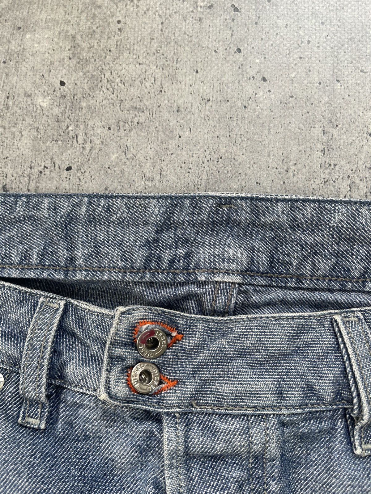 Diesel Vintage Y2K Distressed Avant Garde Diesel Jeans Pants Size US 34 / EU 50 - 10 Thumbnail
