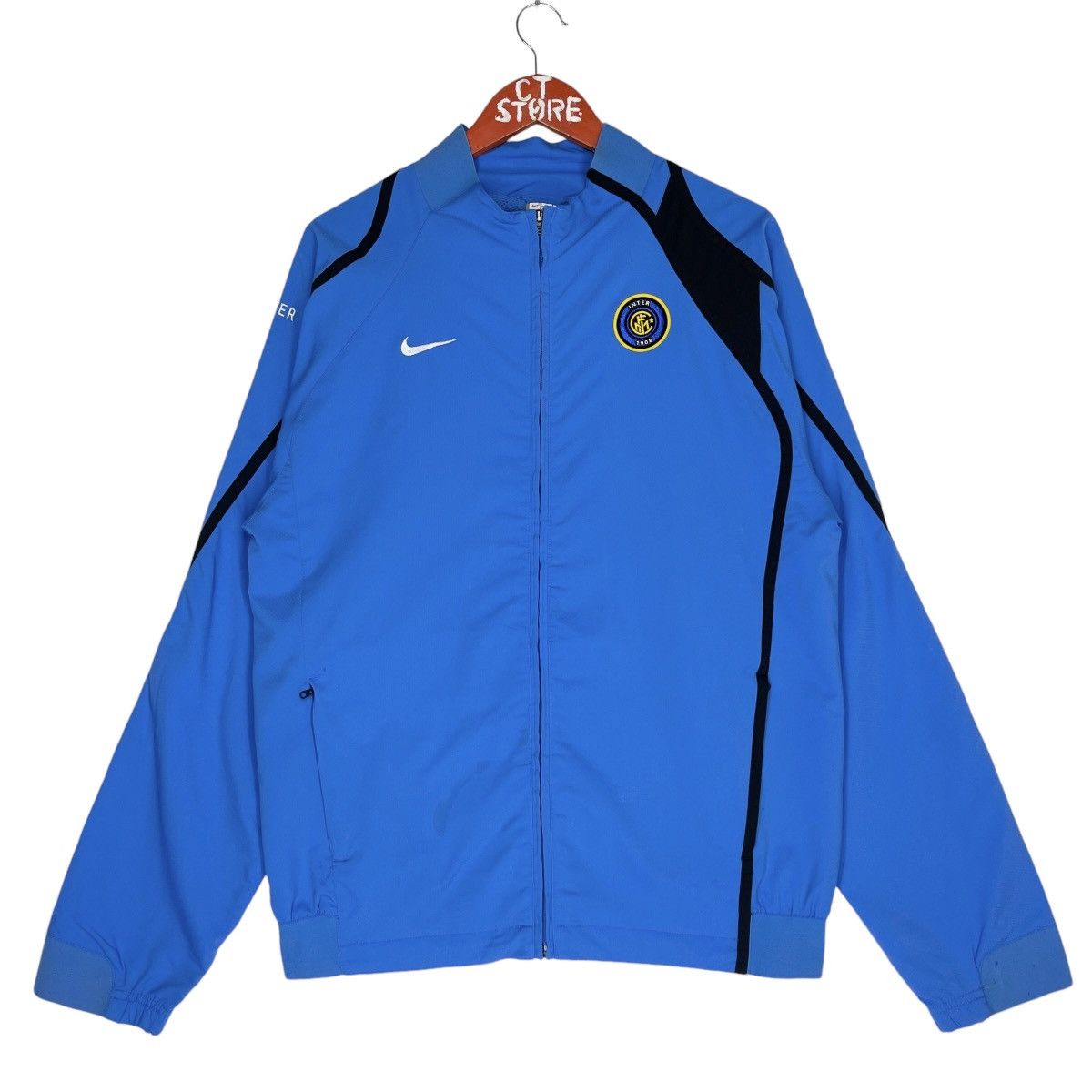 Vintage Nike Inter Milan Football Track Jacket (M)