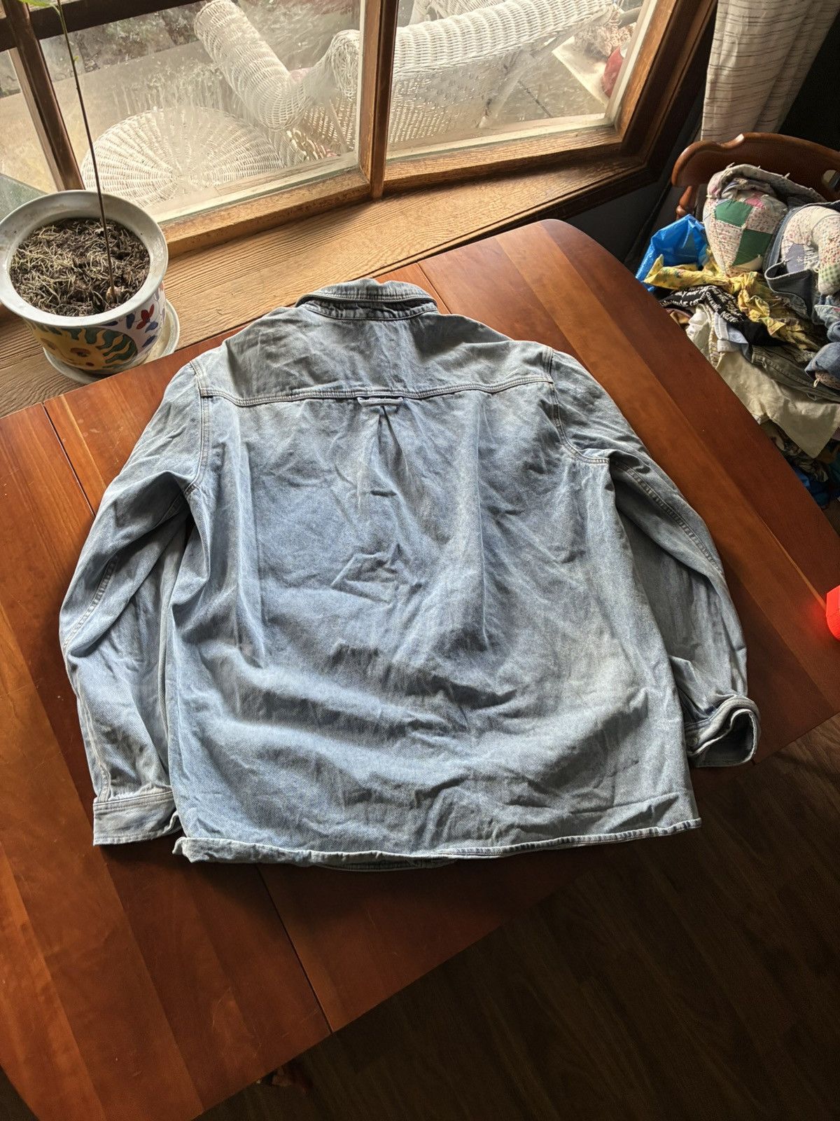 Y/Project Y Project denim snap shirt Size US XL / EU 56 / 4 - 6 Thumbnail