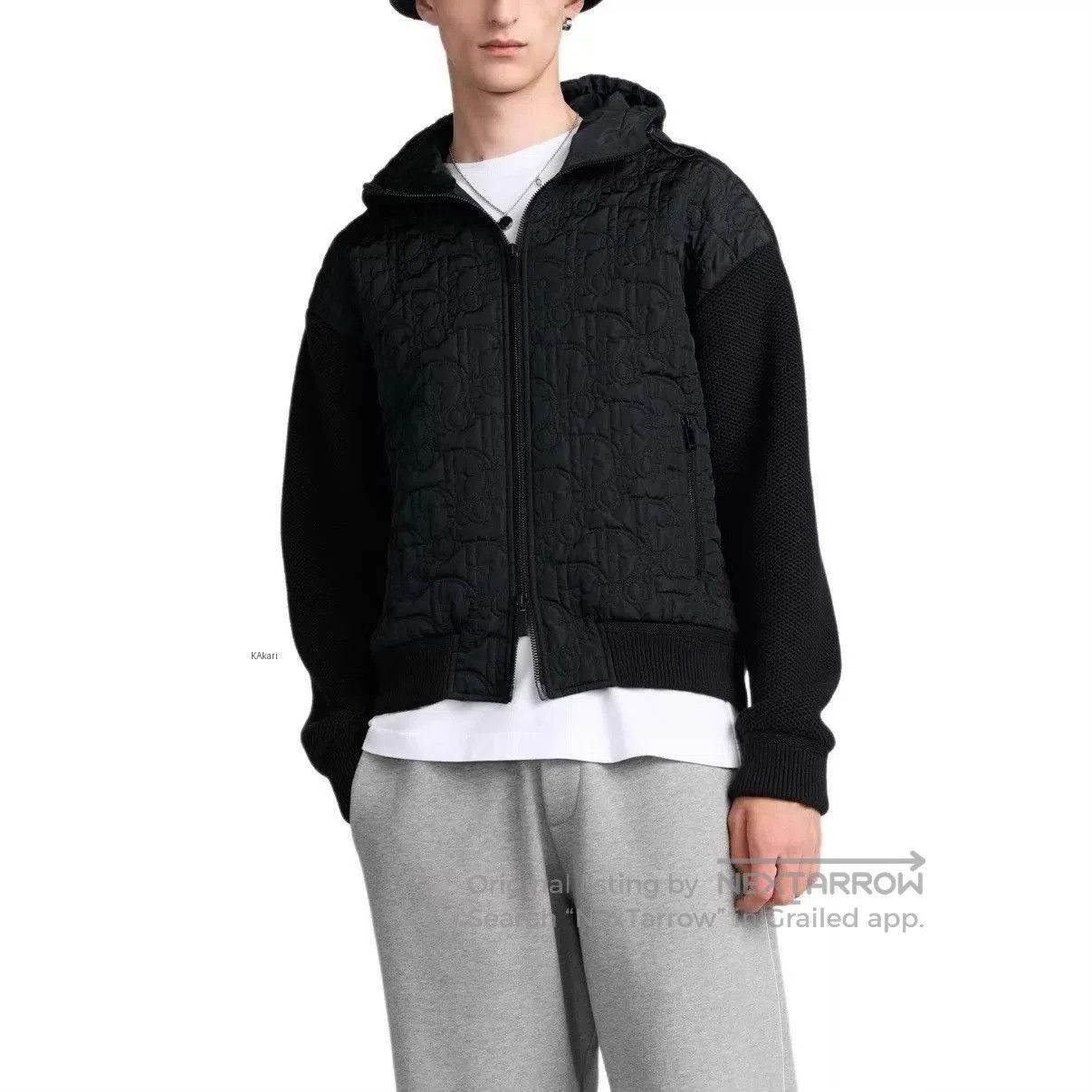 Dior Black Quilted Hooded er Jacket XS. Size US XS / EU 42 / 0 - 6 Thumbnail