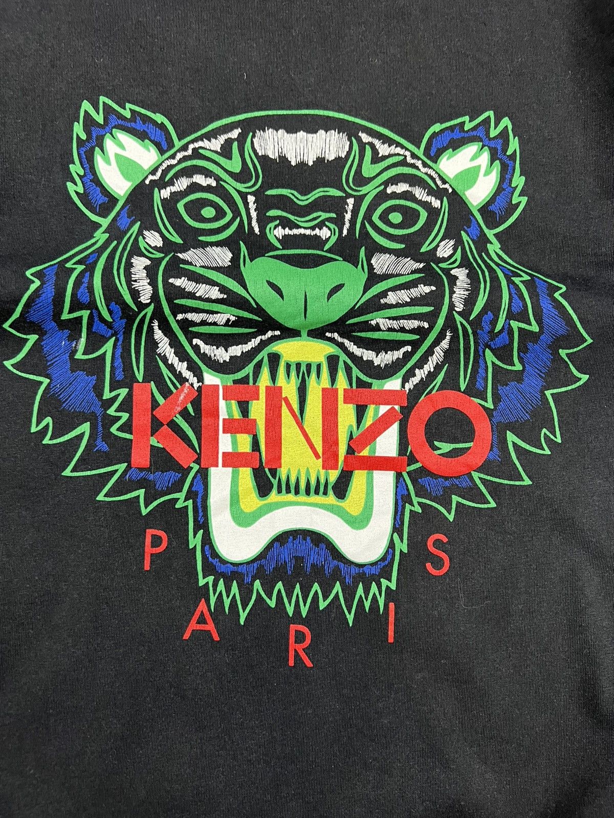 Kenzo Kenzo Mens Black Basic T Shirt Tee Size US M / EU 48-50 / 2 - 2 Thumbnail