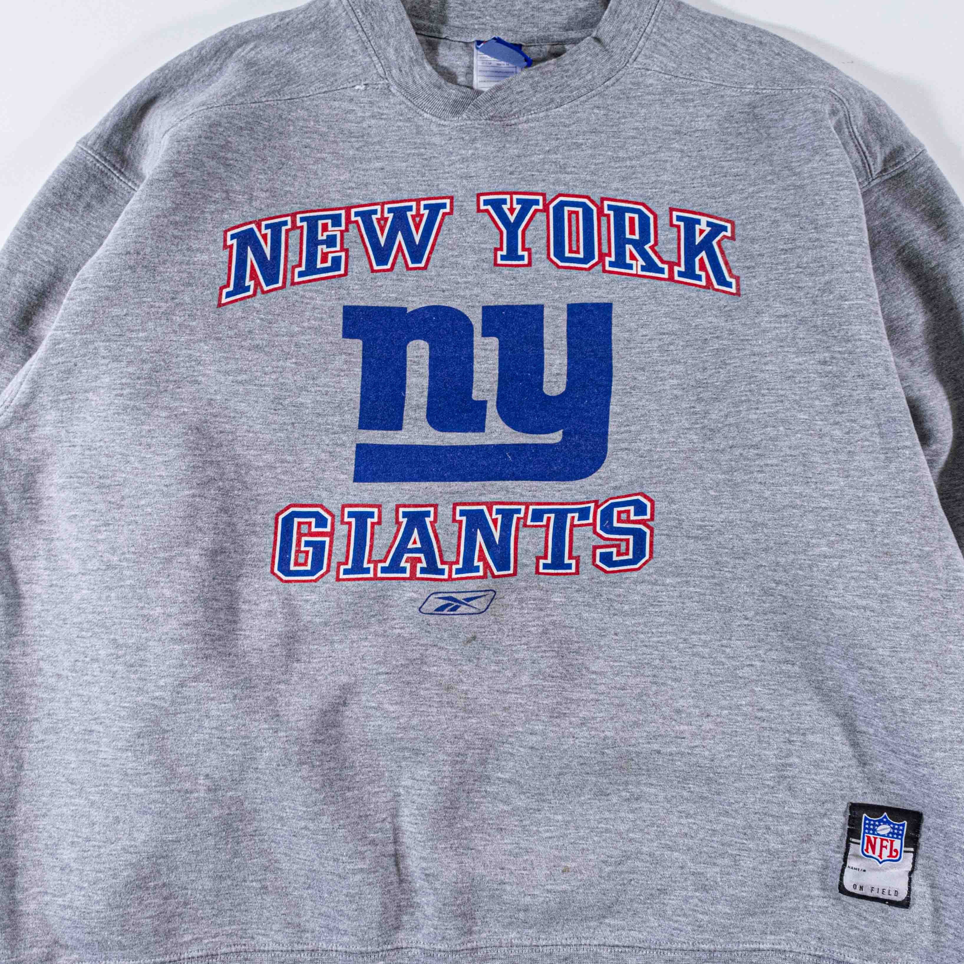 Reebok New York Giants Reebok Sweatshirt NFL On Field Equipment Y2K Size US XL / EU 56 / 4 - 13 Thumbnail
