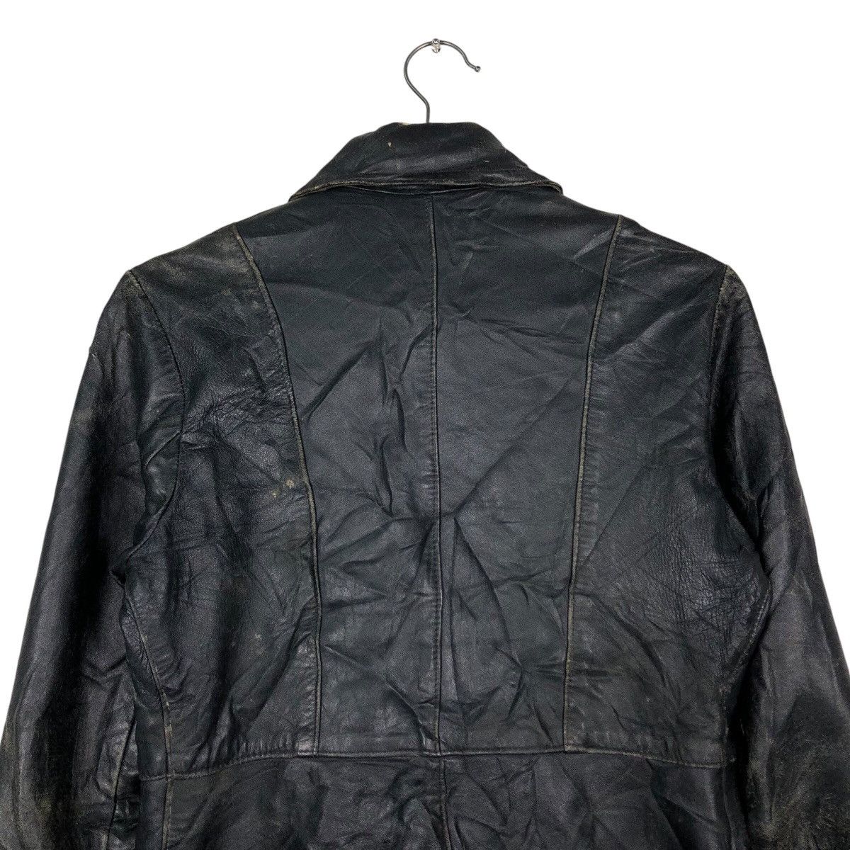 Japanese Brand 📌Unknown Brand Button Biker Leather Jacket 14th Addiction Size US M / EU 48-50 / 2 - 10 Thumbnail