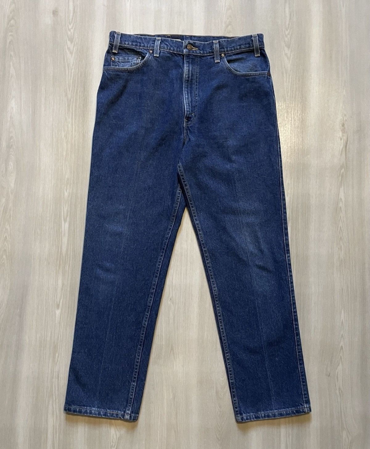 Levi's Vintage 90s Levis 540 Brown Tab Made In USA 36x30 *35x30 Size US 35 - 4 Thumbnail