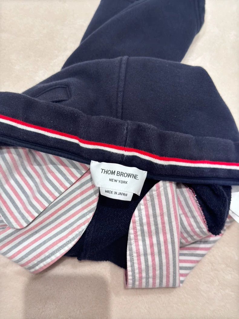 Thom Browne Thom Browne size1 Shorts in navy blue Size US 26 / EU 42 - 7 Thumbnail