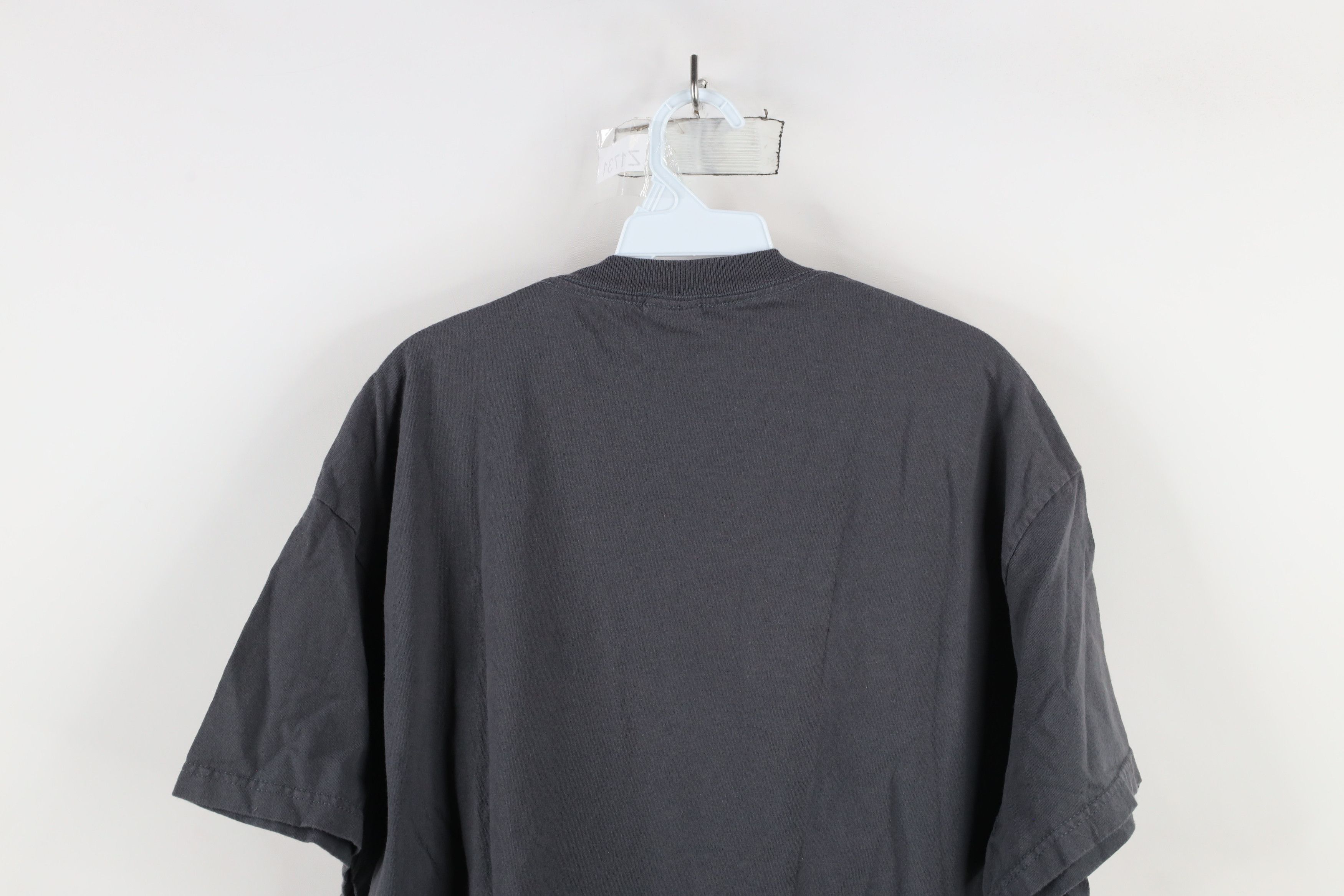 Vintage Vintage 90s Y2K Spell Nature Wolf Bison Montana T-Shirt Gray Size US XL / EU 56 / 4 - 11 Thumbnail