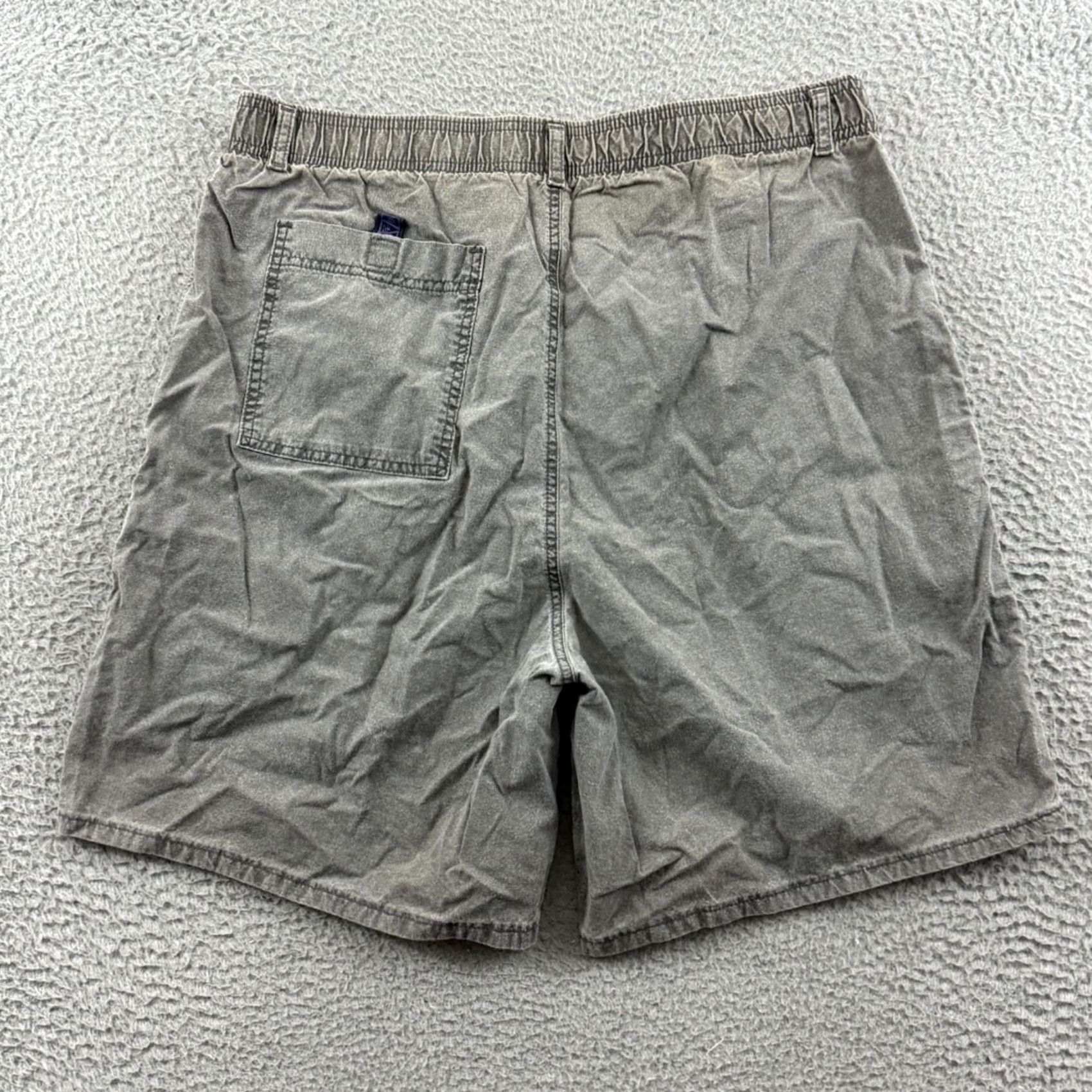Ocean Pacific Vintage Ocean Pacific Short Mens 34 Gray 80s Elastic Waist Twill Khaki Surf USA Short Size US 34 / EU 50 - 7 Thumbnail