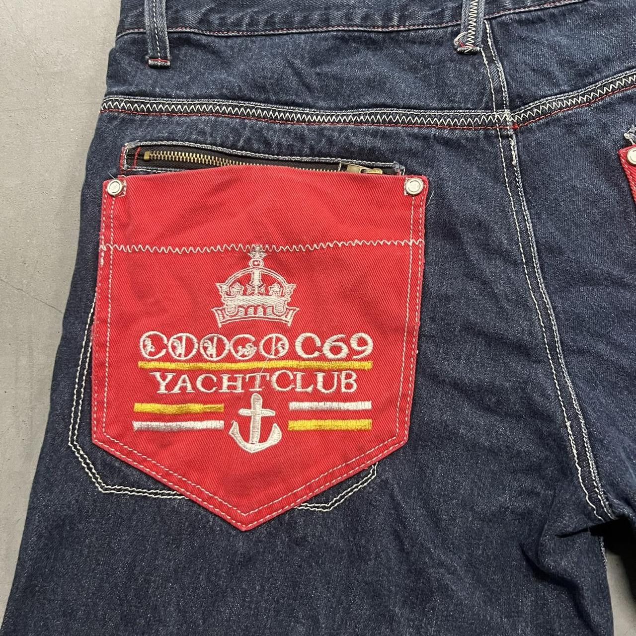 Coogi × Vintage Vintage Y2K Super Baggy Coogi Skater Denim Shorts Jorts! Size US 38 / EU 54 - 7 Thumbnail