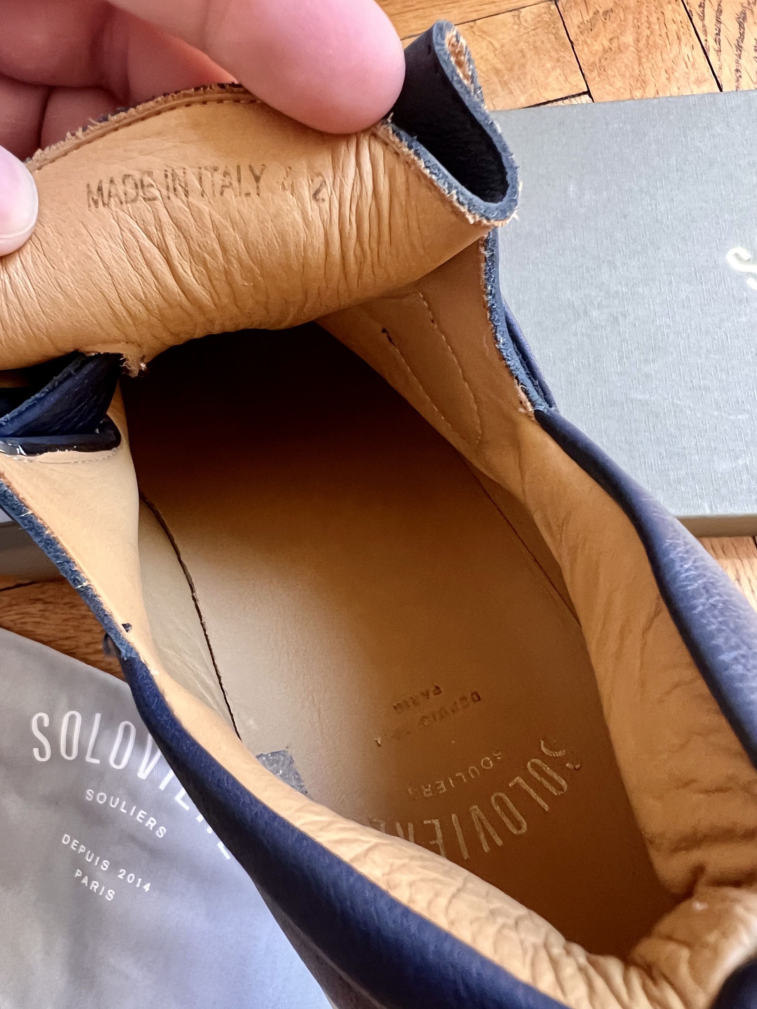 Jacques Soloviere × Saint Laurent Paris Calf leather Rodolphe sneaker Size US 9 / EU 42 - 10 Thumbnail