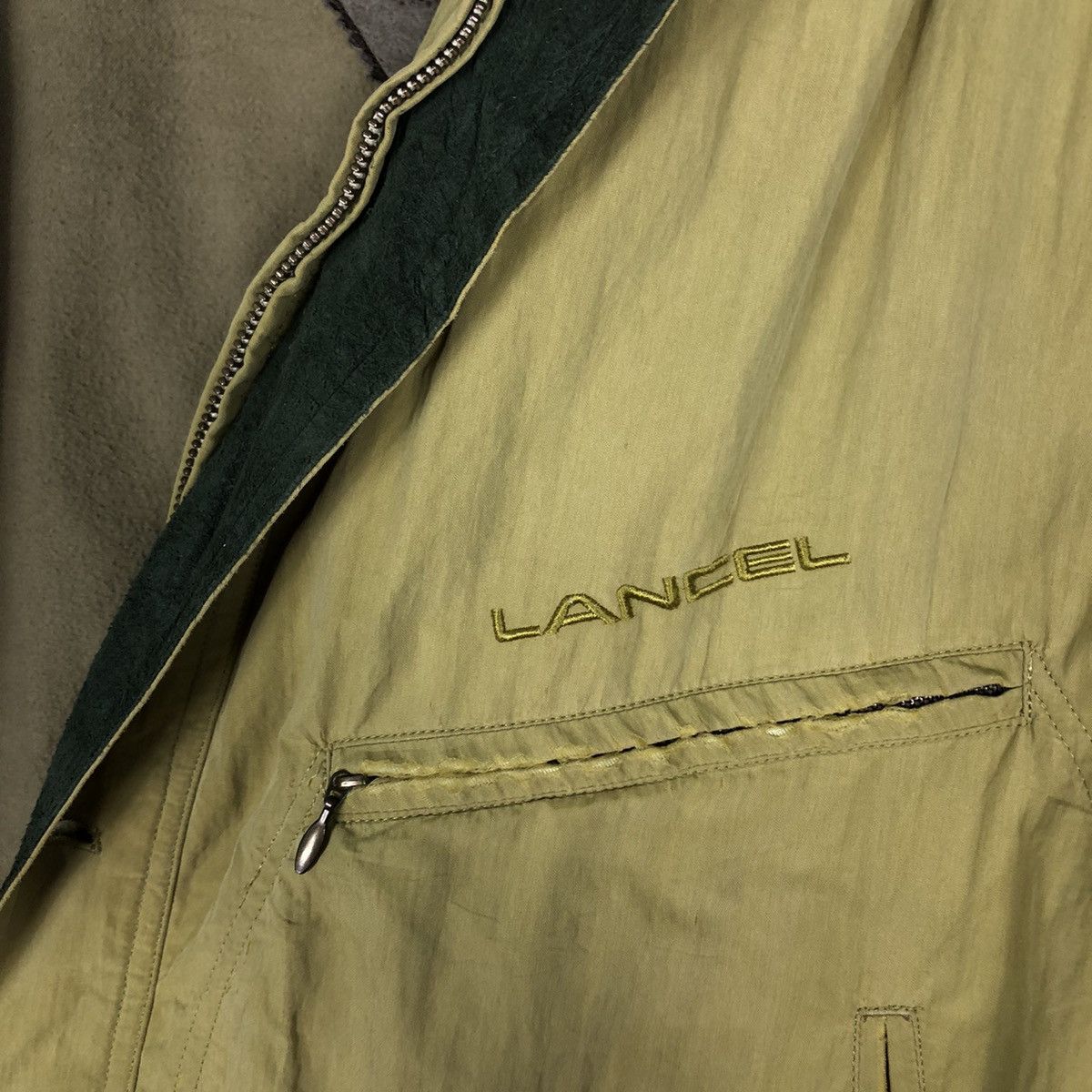 Japanese Brand 🔥Vintage Bomber Jacket Lancel Japan Made Cargo Pocket Size US M / EU 48-50 / 2 - 17 Thumbnail
