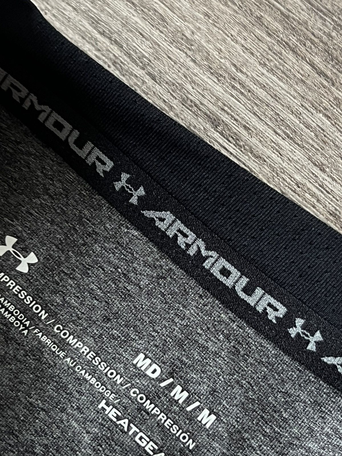 Other × Under Armour Under Armour Central Logo Onix Compression Heatgear Long Tee Size US M / EU 48-50 / 2 - 16 Thumbnail