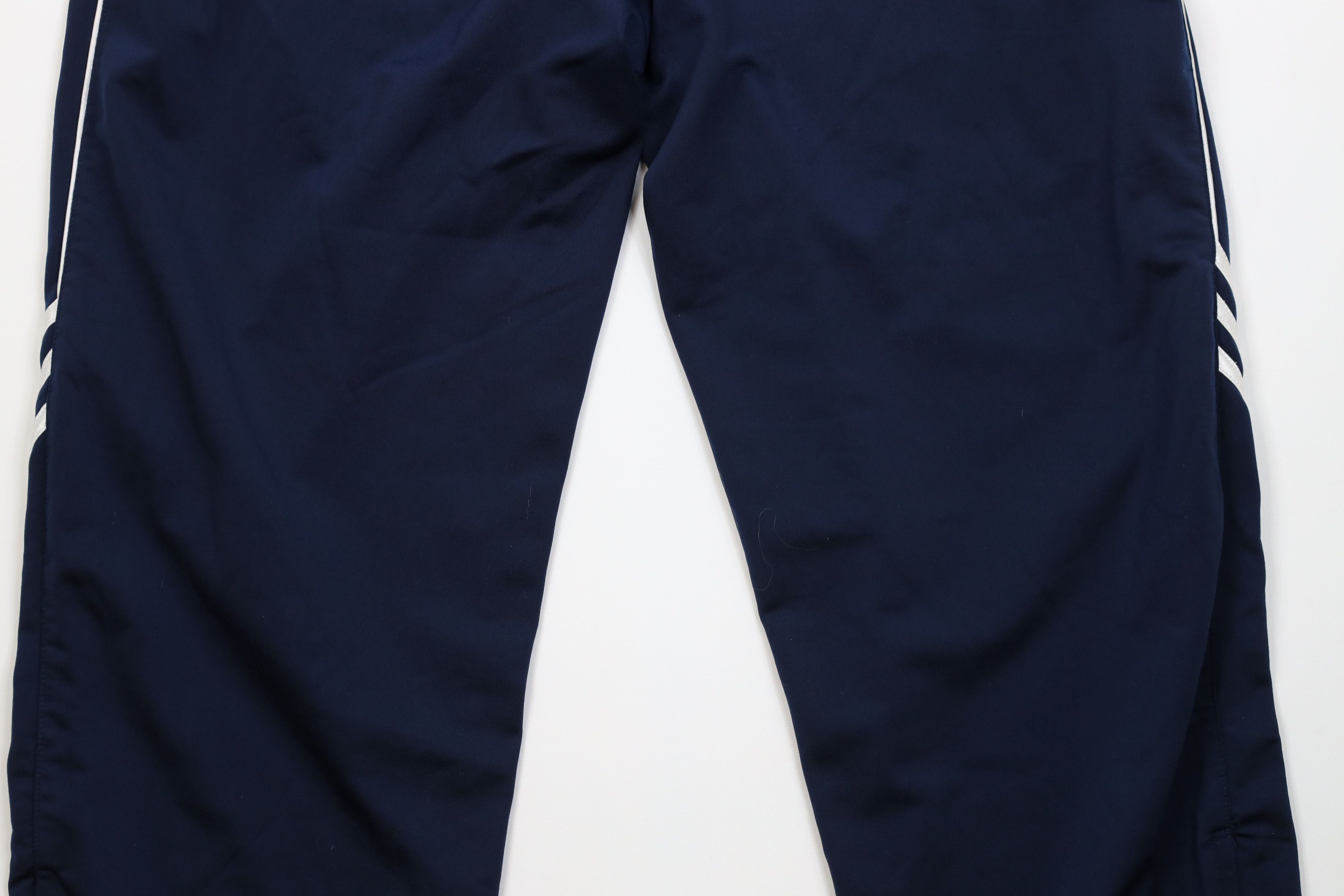 Adidas Vintage Y2K Adidas Spell Out Wide Leg Sweatpants Pants Blue Size US 34 / EU 50 - 14 Thumbnail