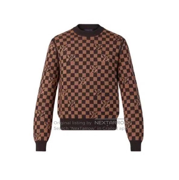 Louis Vuitton Louis Vuitton Checkerboard full of sweater Size US M / EU 48-50 / 2 - 1 Thumbnail