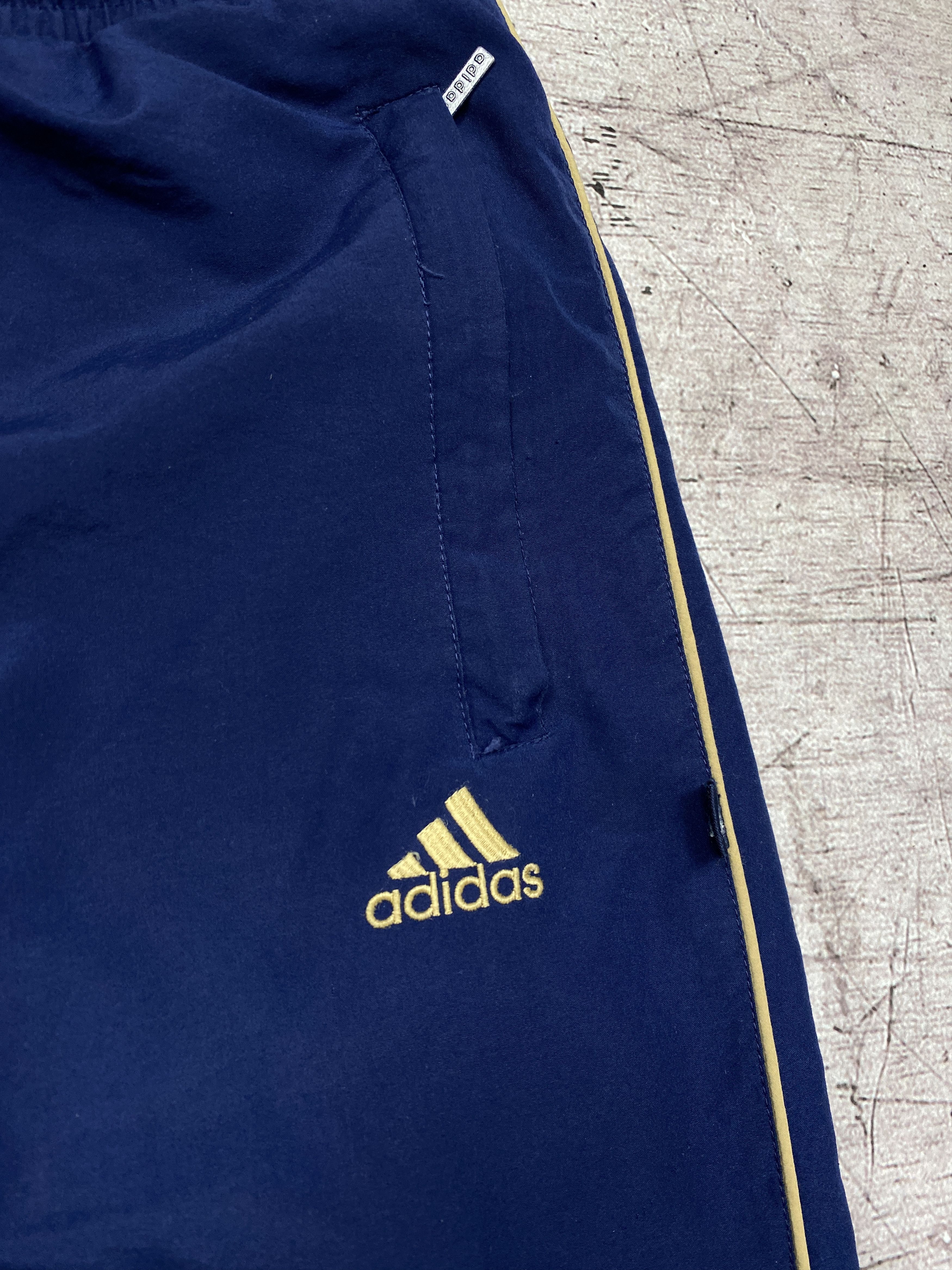 Adidas × Vintage Adidas Vintage Mens Nylon Parachute Track Pants Size US 32 / EU 48 - 3 Thumbnail