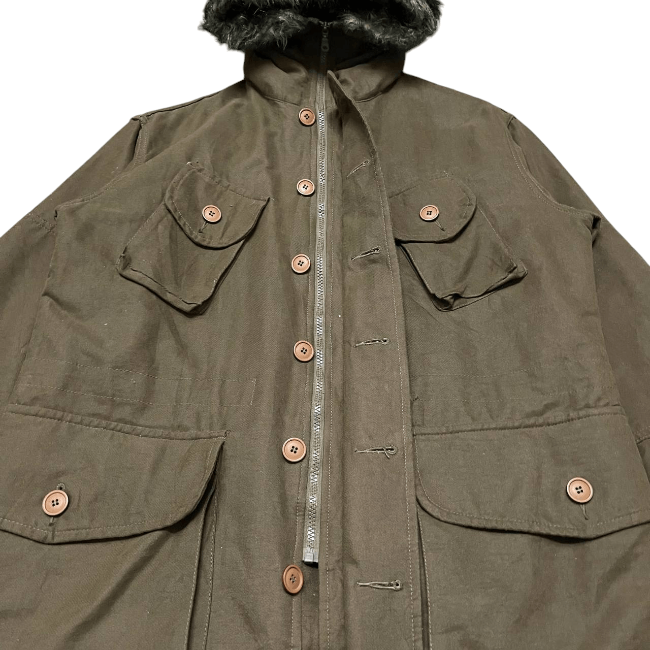 FCUK × French Connection French Connection x Fcuk Hooded Jacket Size US L / EU 52-54 / 3 - 5 Thumbnail