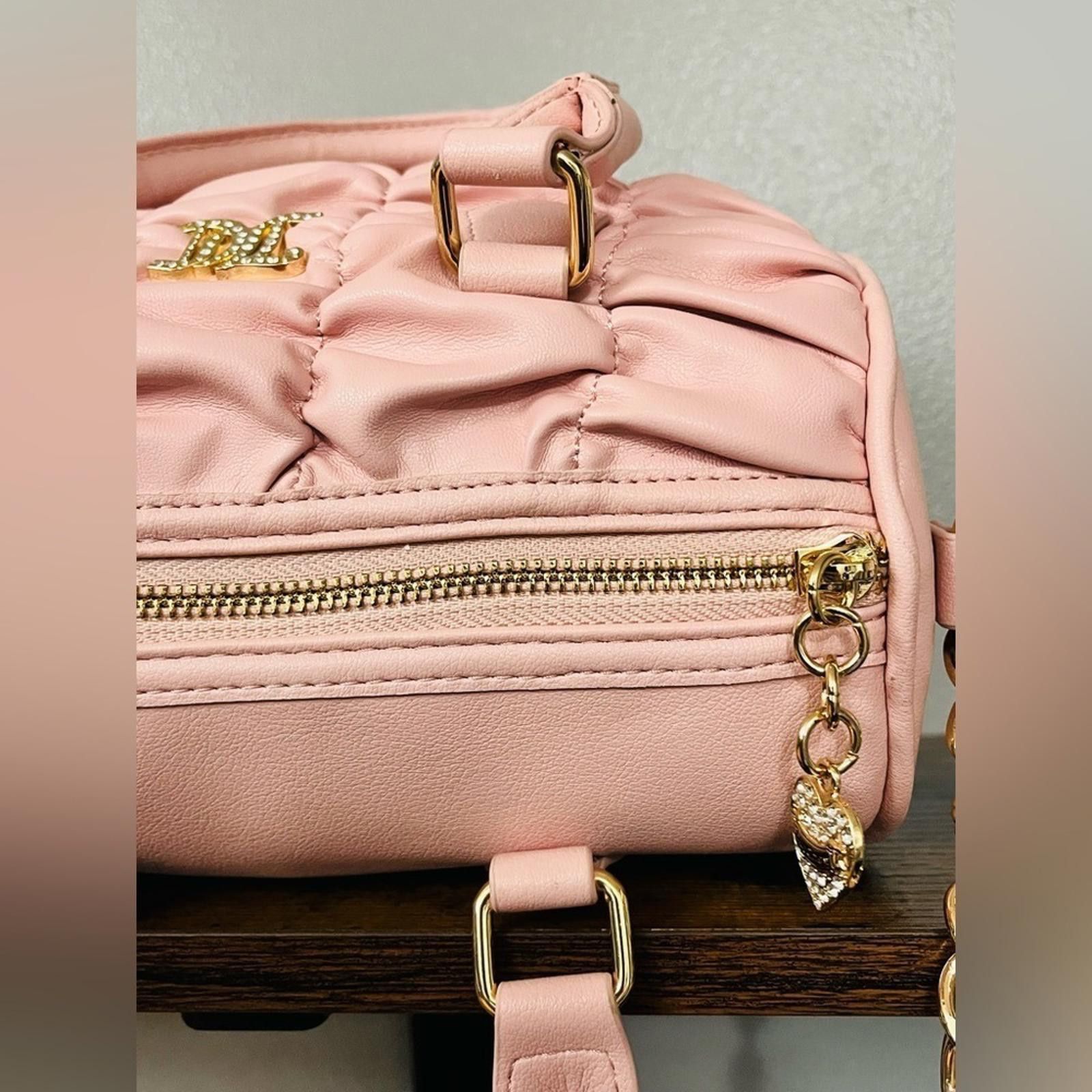 Juicy Couture Juicy Couture Run The World Pink Diamond Satchel NWT Size ONE SIZE - 4 Thumbnail