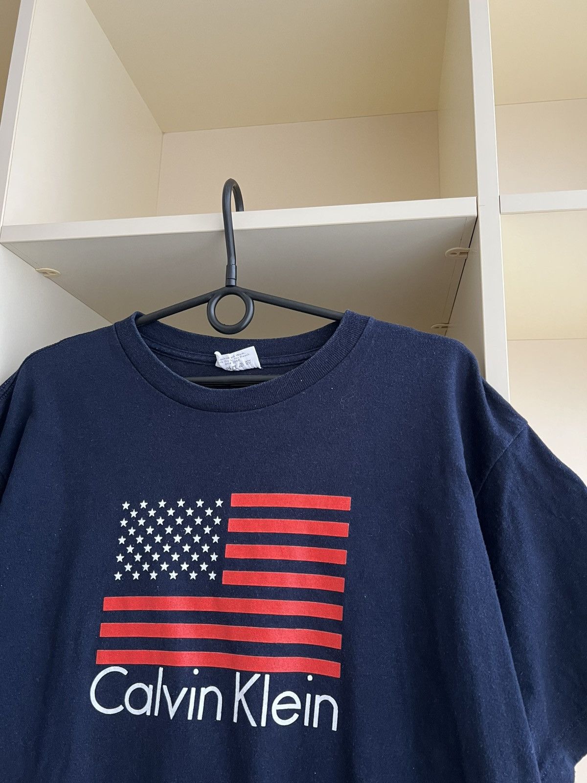 Calvin Klein Vintage Calvin Klein T-Shirt Tee Made in USA Size L Size US L / EU 52-54 / 3 - 3 Thumbnail
