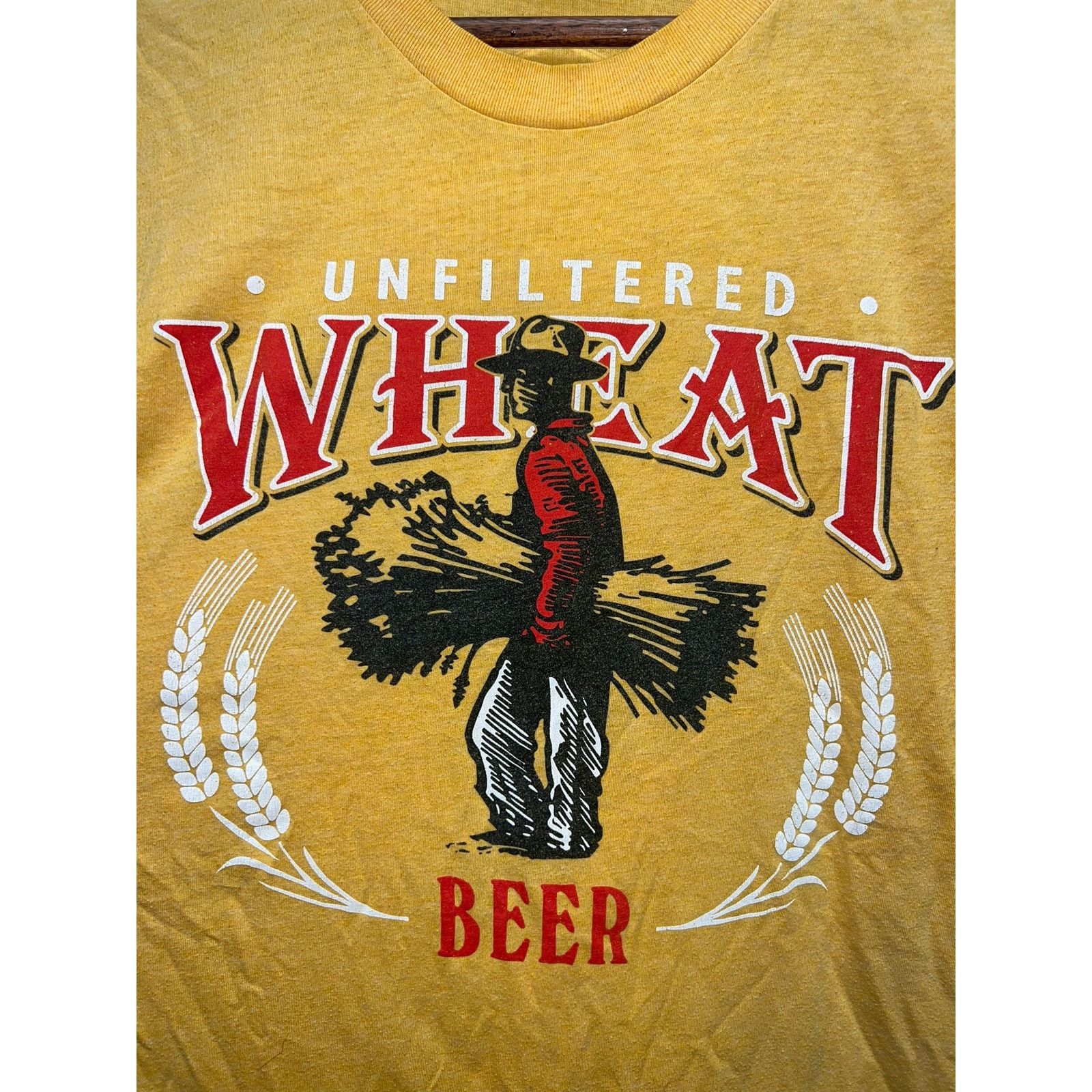 Vintage Wheat Beer Shirt Charlie Hustle Boulevard Brewing Tee S Size US S / EU 44-46 / 1 - 2 Thumbnail