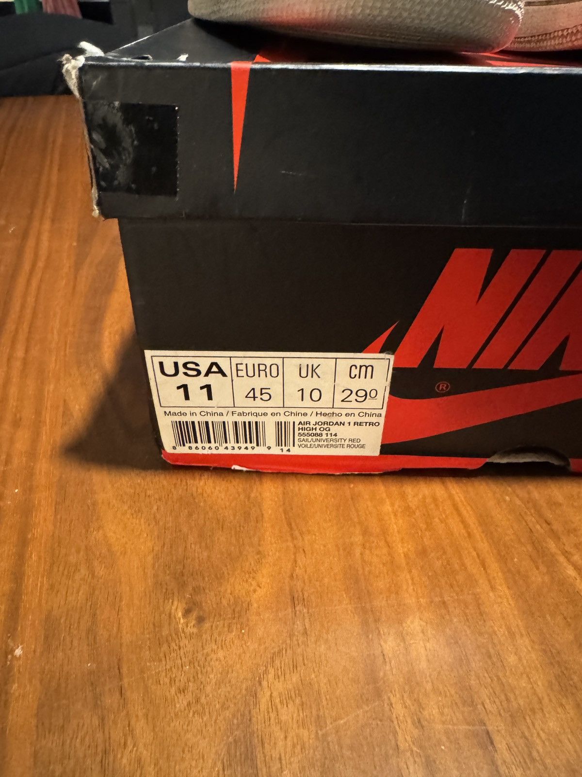 Jordan Brand × Nike Air Jordan 1 Retro High OG Size US 11 / EU 44 - 7 Thumbnail