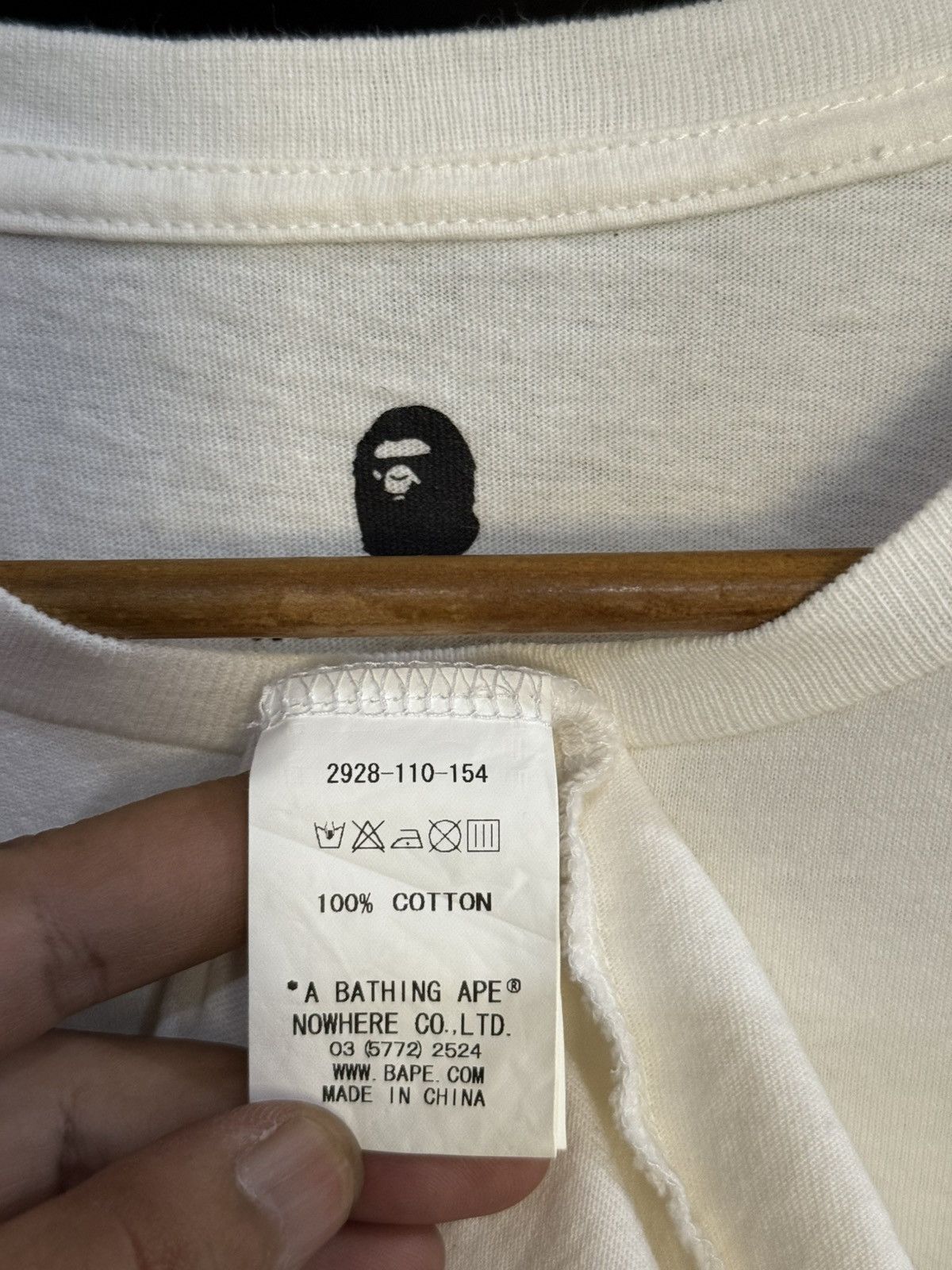 Bape A Bathing Ape Japan Streetwear Tee Size US M / EU 48-50 / 2 - 7 Thumbnail