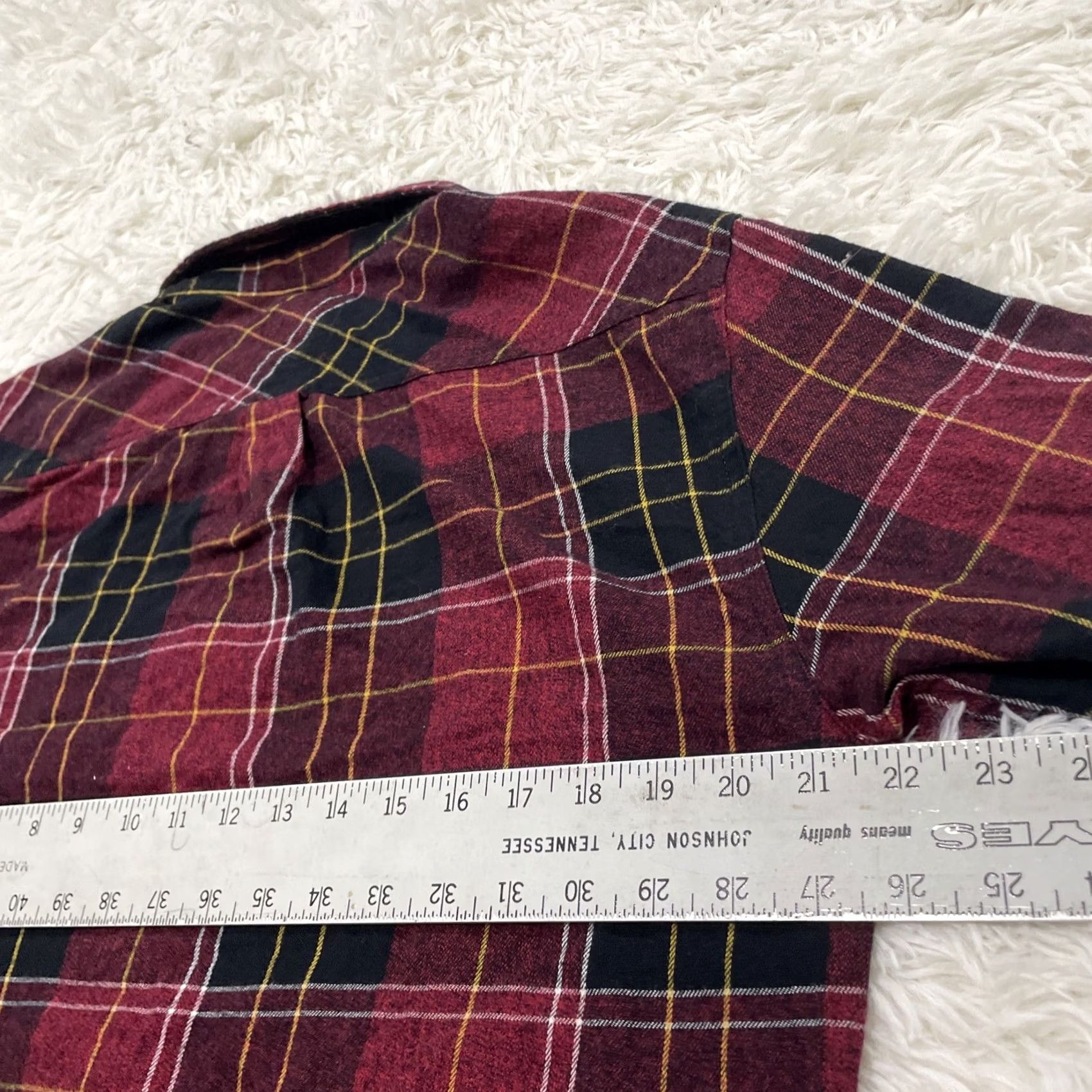 Levi's Levi's Flannel Shirt Men L Black Red Tab Rockabilly 90s Grunge Plaid Button-Up Casual Workwear Linen/Red Tab? Size US L / EU 52-54 / 3 - 7 Thumbnail