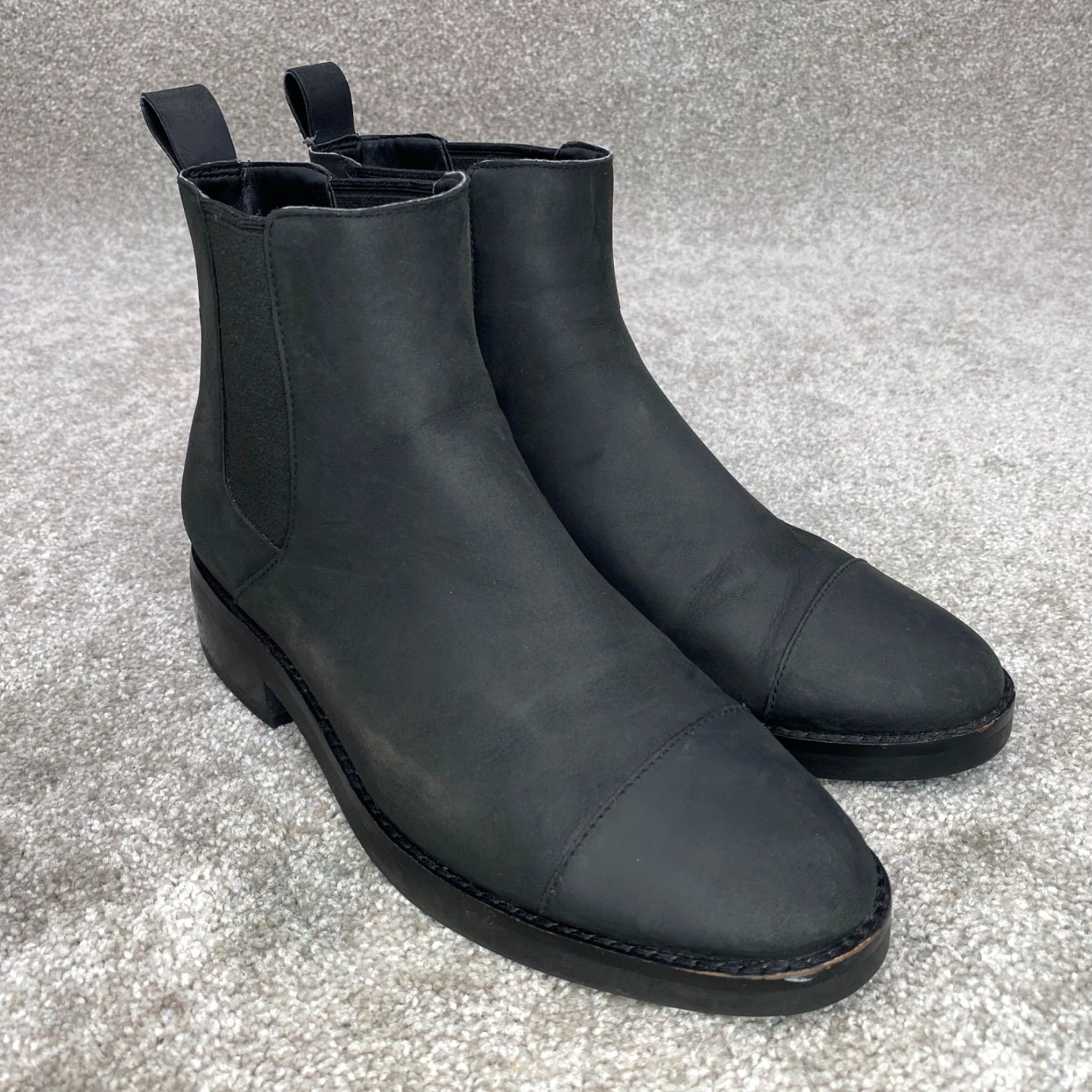 Cole Haan Cole Haan Chelsea Boots Womens 6-1/2 B Mara Grand Black Leather Waterproof Chelsea Boot Womens Black Leather Waterproof 6-1/2 B Size US 7 / IT 37 - 4 Thumbnail