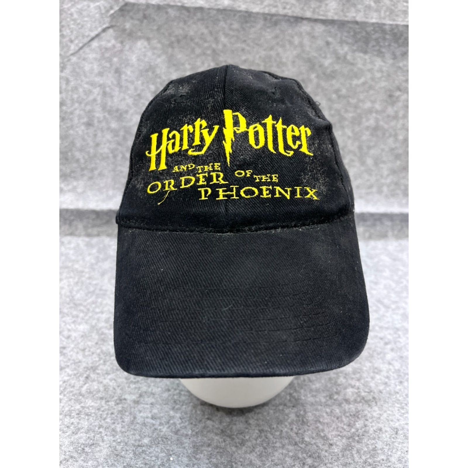 Vintage Scholastic Hat Cap Baseball Adjustable One Size Black Unisex Adults Harry Potter Order Of The Phoenix Movie Book Theme Mens Womens Size ONE SIZE - 2 Thumbnail
