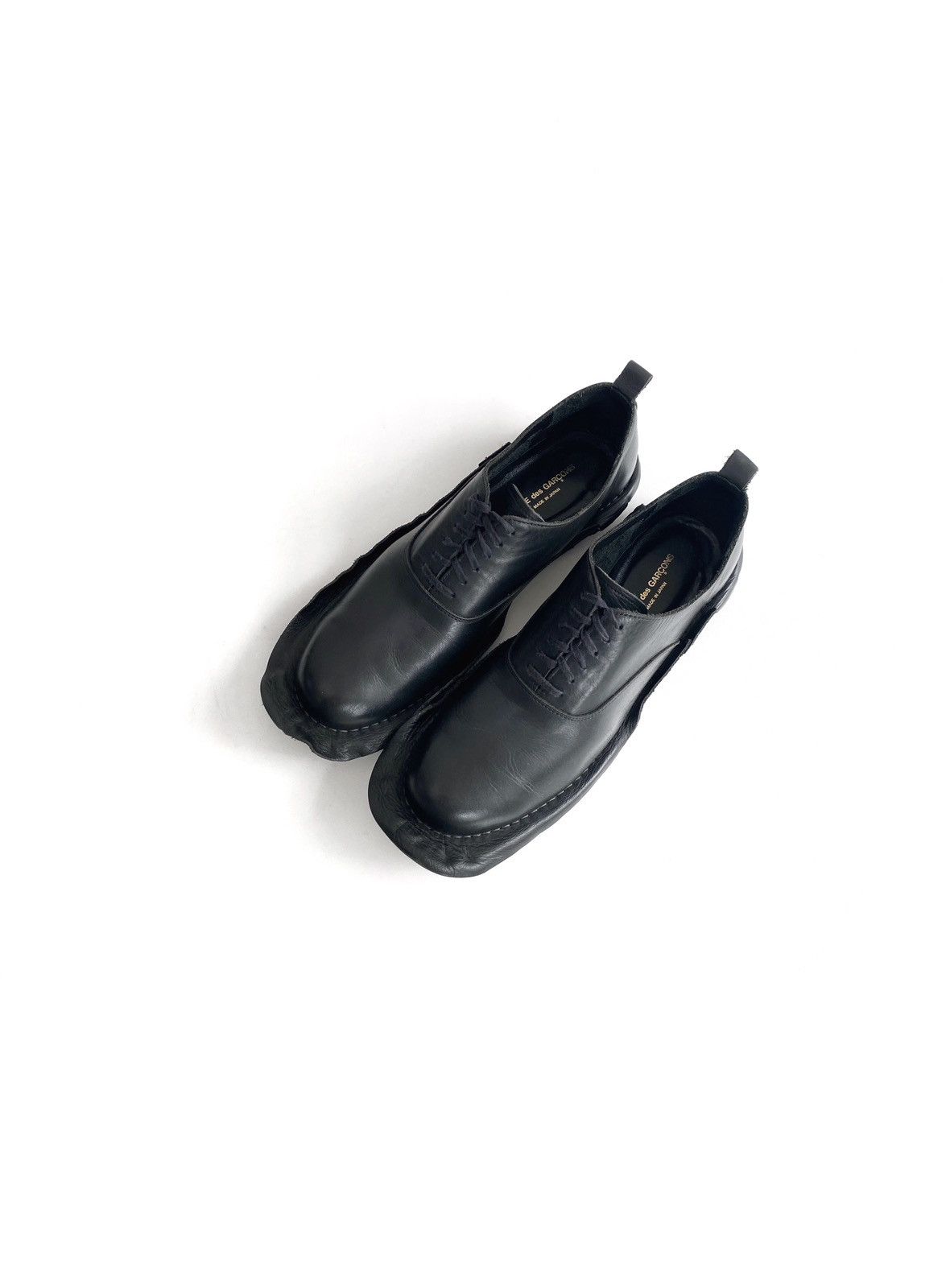 Comme des Garcons × Comme des Garcons Homme Plus ❌Comme des garcons 2010AW unfinished archive derby shoes Size US 8 / EU 41 - 3 Thumbnail