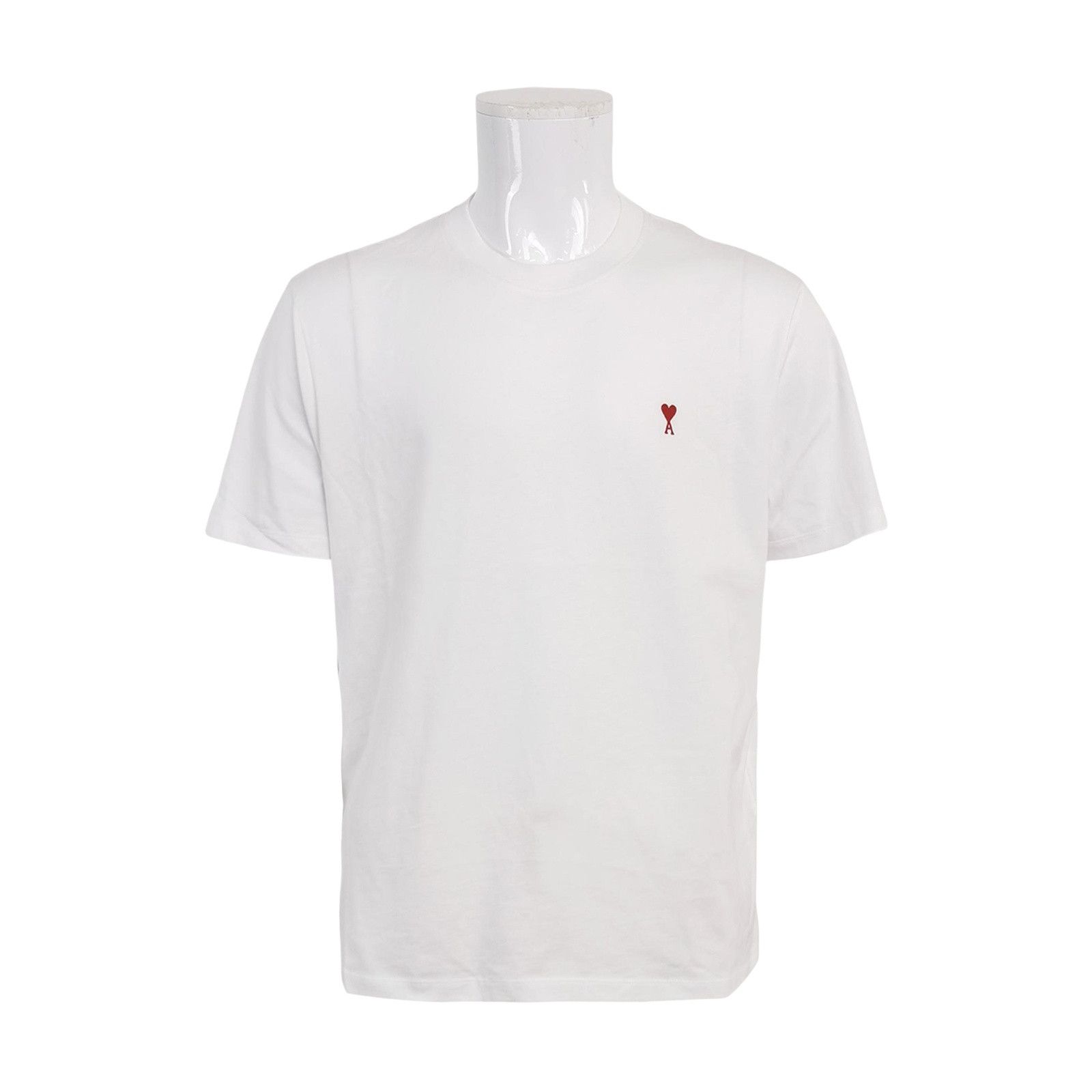 AMI AMI Ami de Coeur Heart Logo T-Shirt White XL Size US XL / EU 56 / 4 - 1 Thumbnail