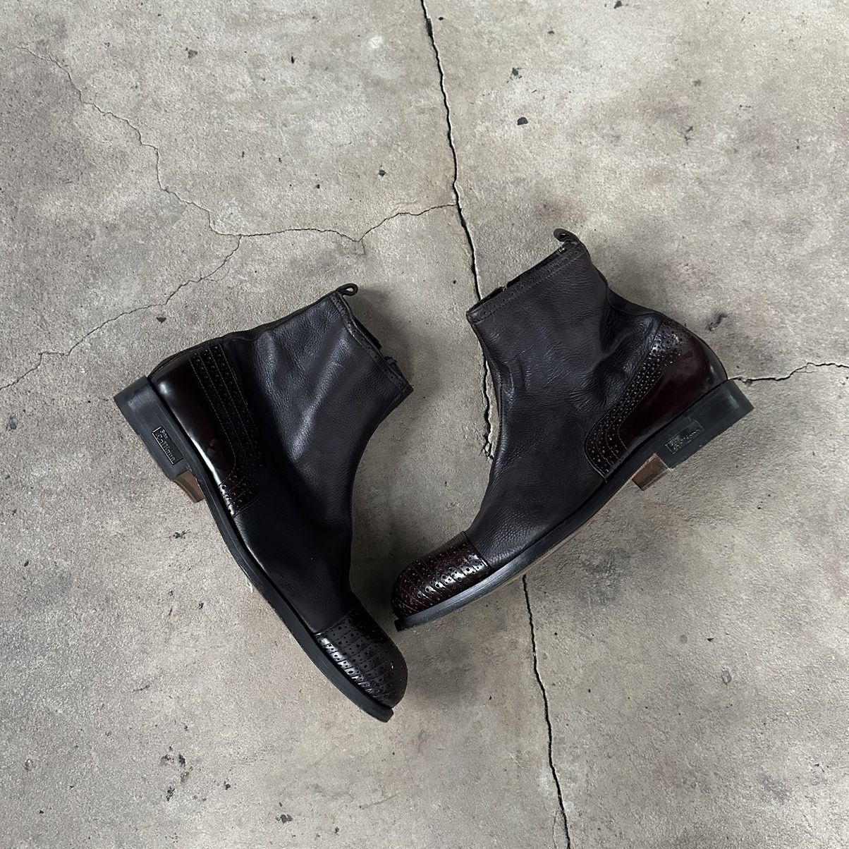 John Galliano 🌱 John Galliano Boots Black Shoes Vintage Size US 8 / EU 41 - 8 Thumbnail