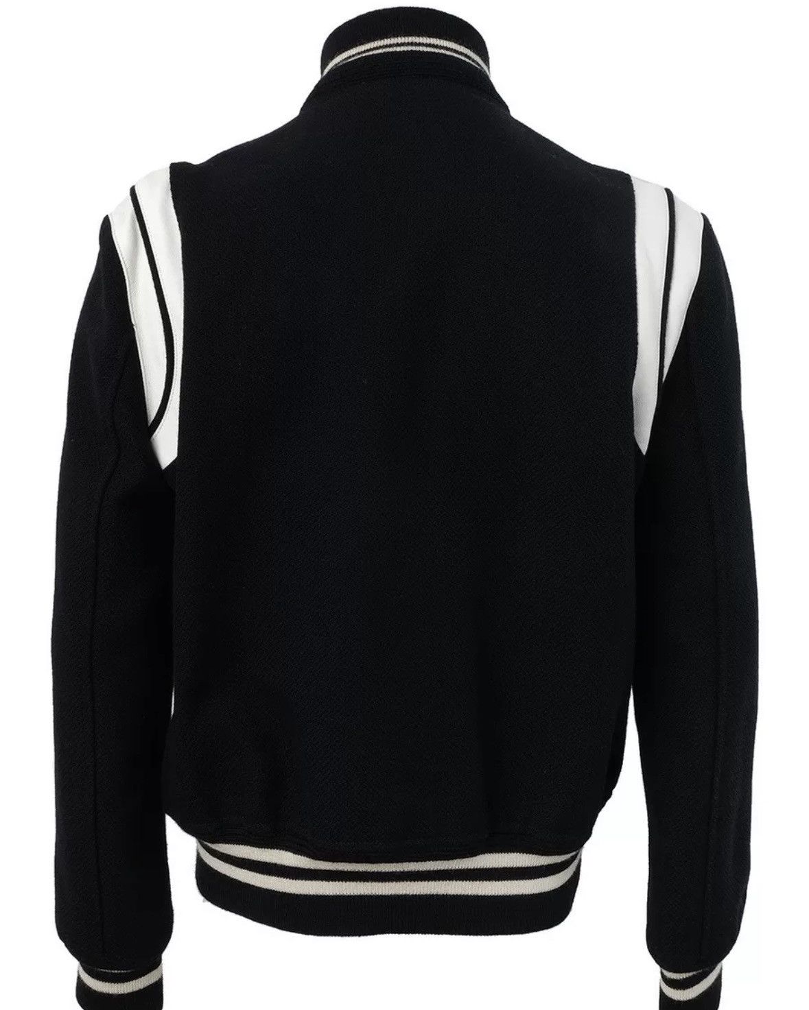 Saint Laurent Paris × Yves Saint Laurent Saint Laurent Teddy baseball jacket2412-Nextarrow Size US M / EU 48-50 / 2 - 2 Thumbnail