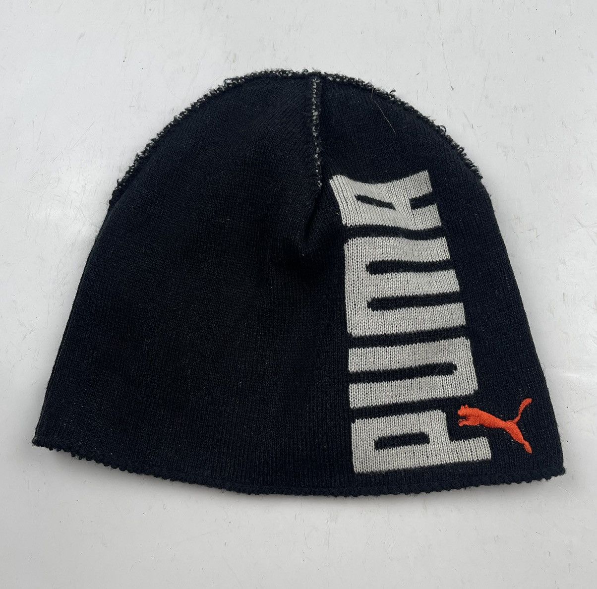 Puma rare design puma beanie hat tc31 Size ONE SIZE - 2 Thumbnail