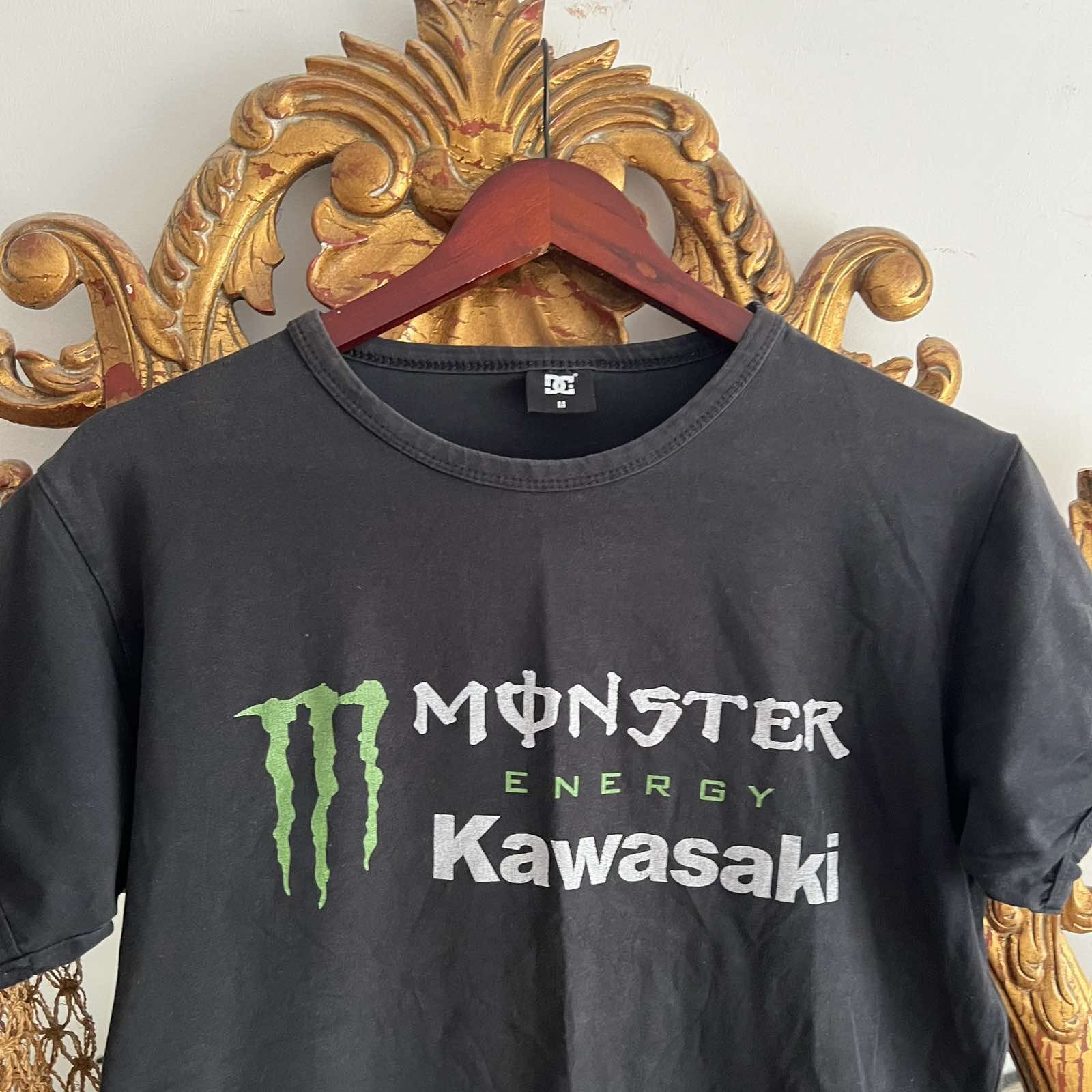 Fox Racing Vintage Monster Energy Kawasaki DC Racing T-shirt Size US M / EU 48-50 / 2 - 4 Thumbnail