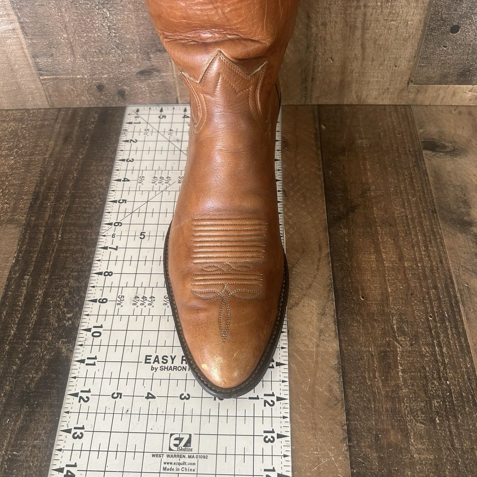 Tony Lama Tony Lama Vintage Gold Label Western Cowboy Boots Mens 12 D Size US 12 / EU 45 - 5 Thumbnail
