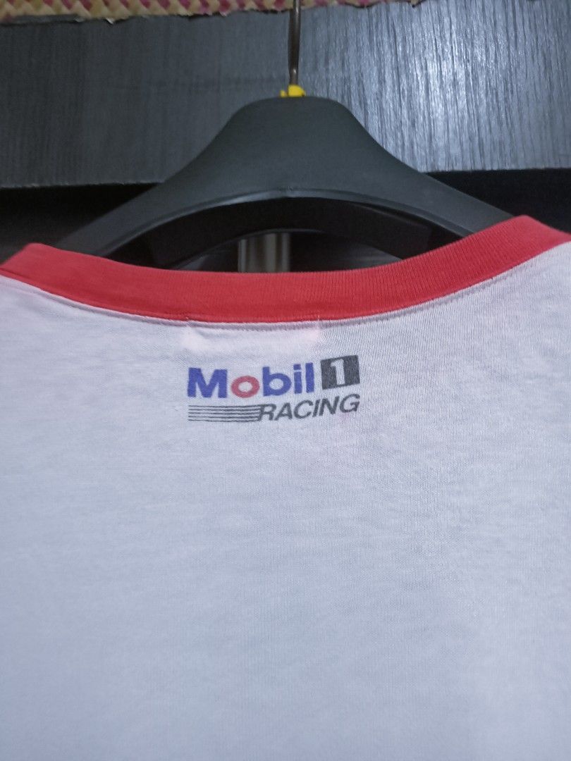 Issey Miyake Mobil 1 Racing Tee – I.S by Issey Miyake (Rare Find) Size US L / EU 52-54 / 3 - 6 Thumbnail