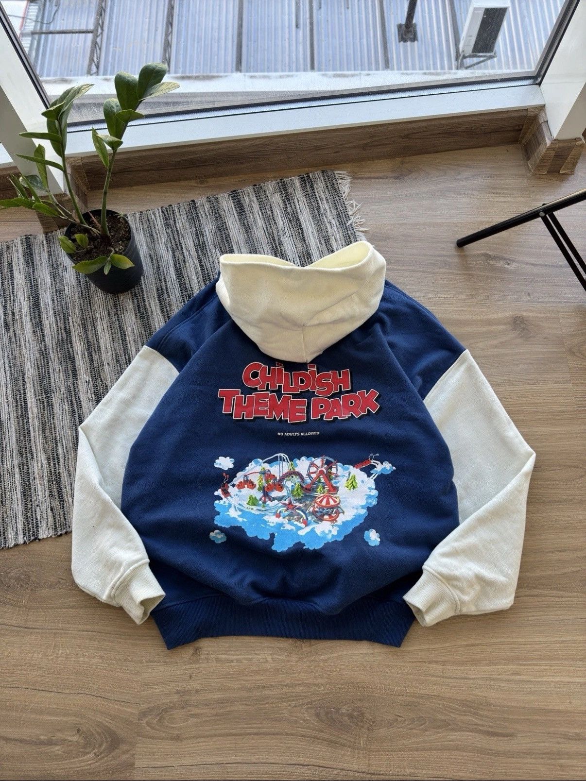 CHILDS Childish Theme Park Vintage Big Logo Blue Hoodie Size S Men Size US S / EU 44-46 / 1 - 4 Thumbnail