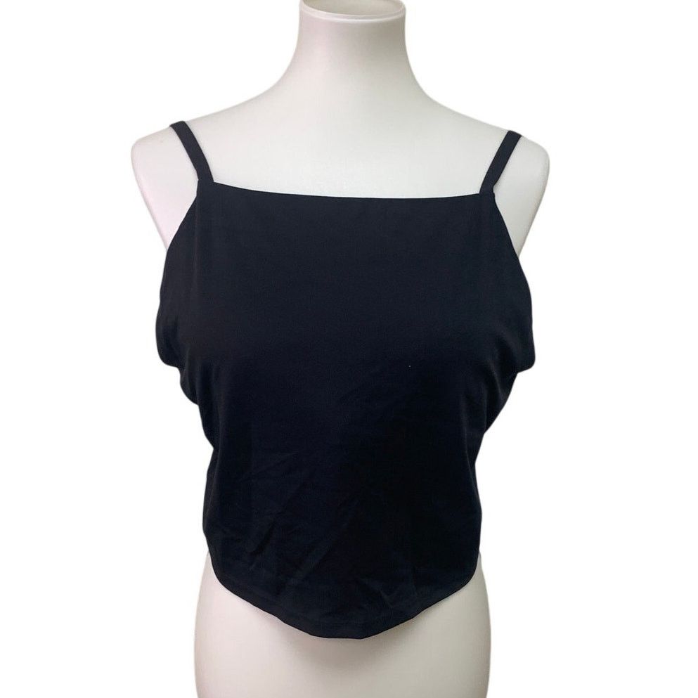 American Eagle Outfitters New American Eagle Womens XXL Shelf Bra Cropped Swim Top Size XXL / US 16-18 / IT 52-54 - 1 Thumbnail