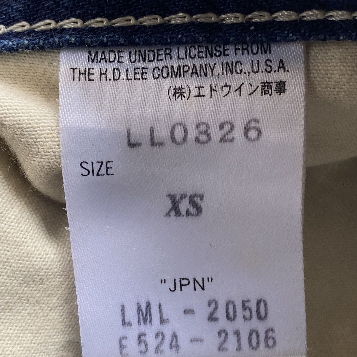 Lee Lee union Made sanforized carpenter jeans Size 28" / US 6 / IT 42 - 7 Thumbnail