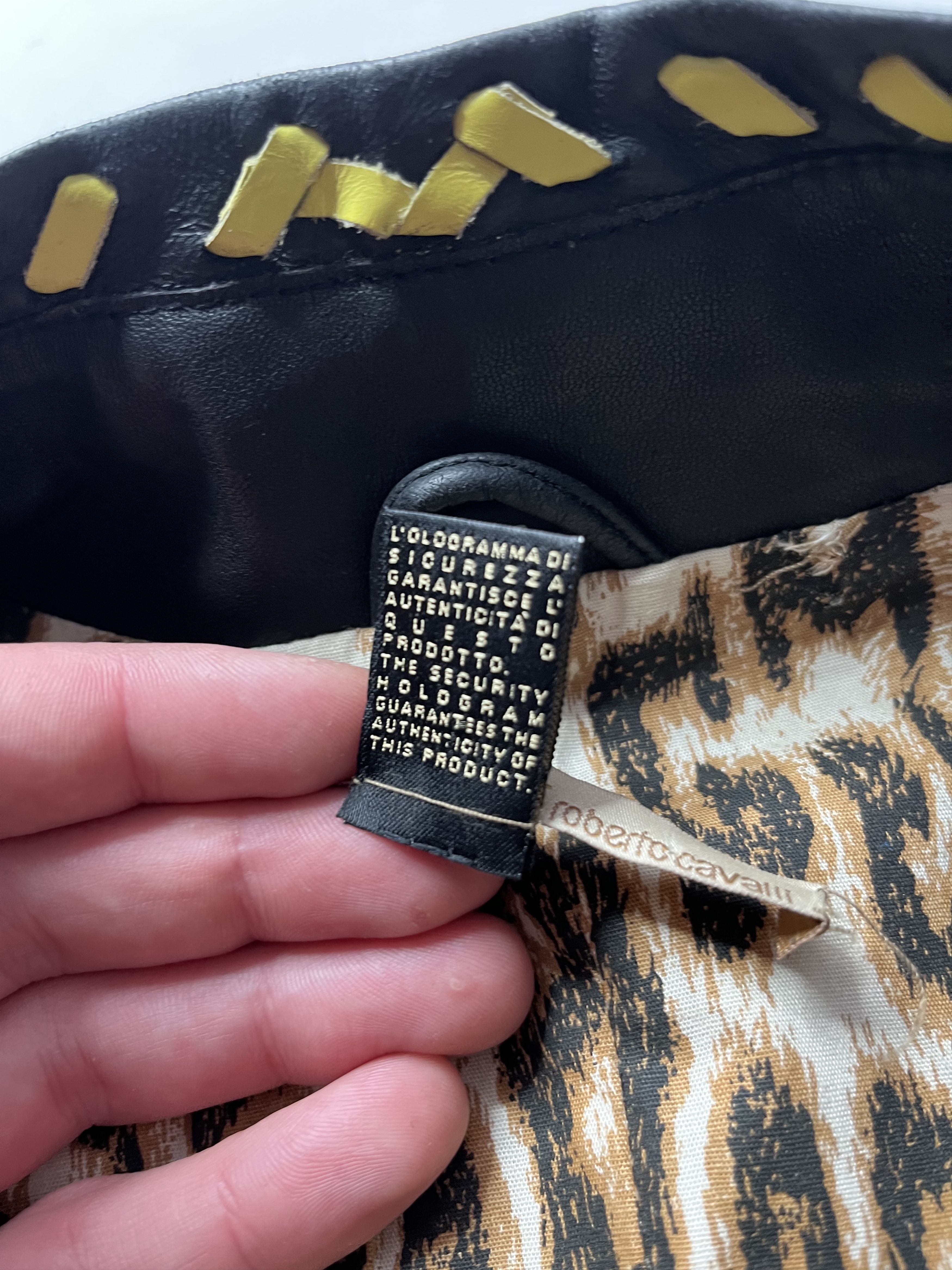 Roberto Cavalli Roberto Cavalli leather jacket Size L / US 10 / IT 46 - 13 Thumbnail