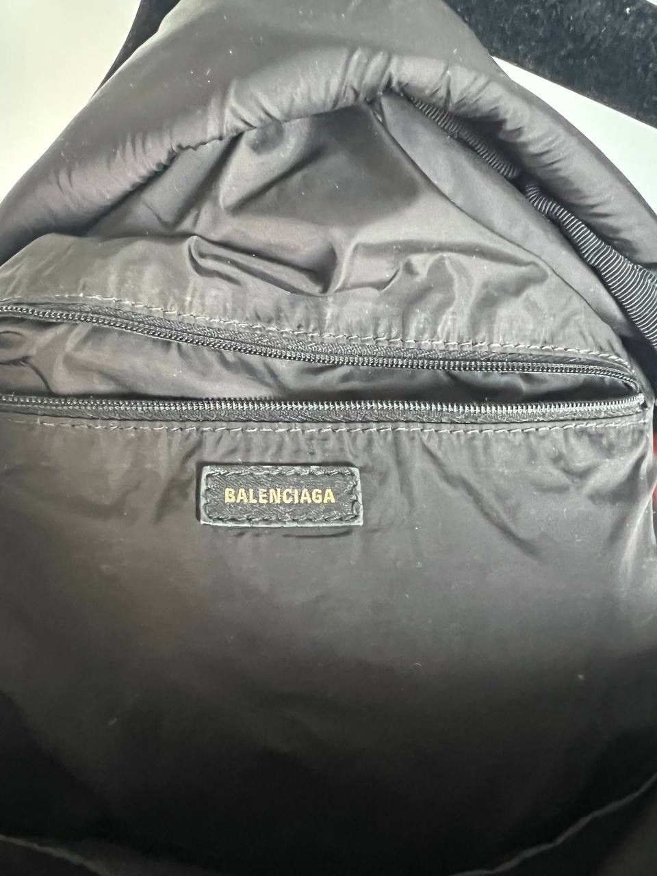Balenciaga Balenciaga black and white logo backpack Size ONE SIZE - 3 Thumbnail