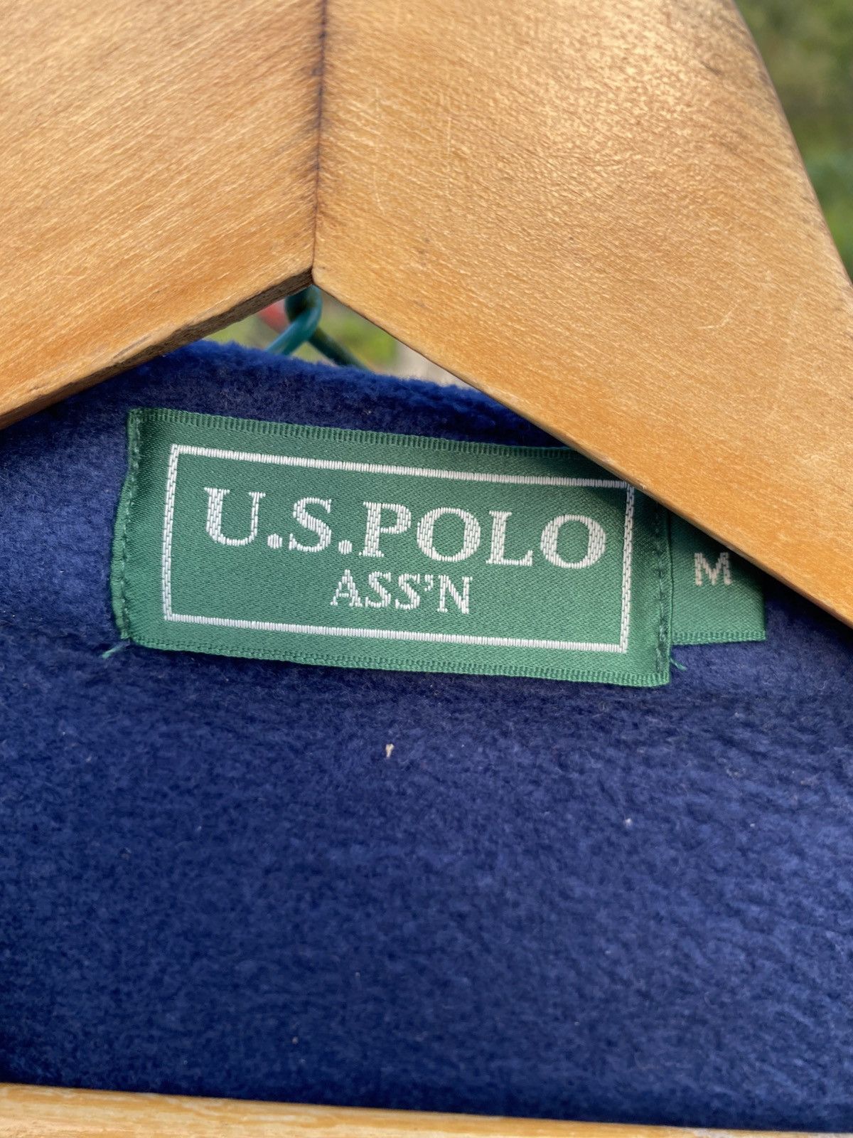 U.S. Polo Assn. Vintage U.S Polo Assn’ woven spellout fleece Size US M / EU 48-50 / 2 - 8 Thumbnail