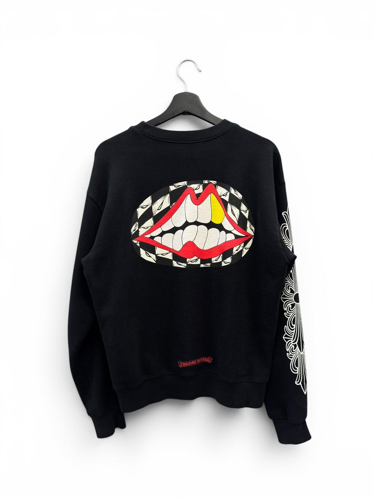 Chrome Hearts Chrome Hearts Matty Boy Chomper Floral Crewneck Size US M / EU 48-50 / 2 - 1 Thumbnail
