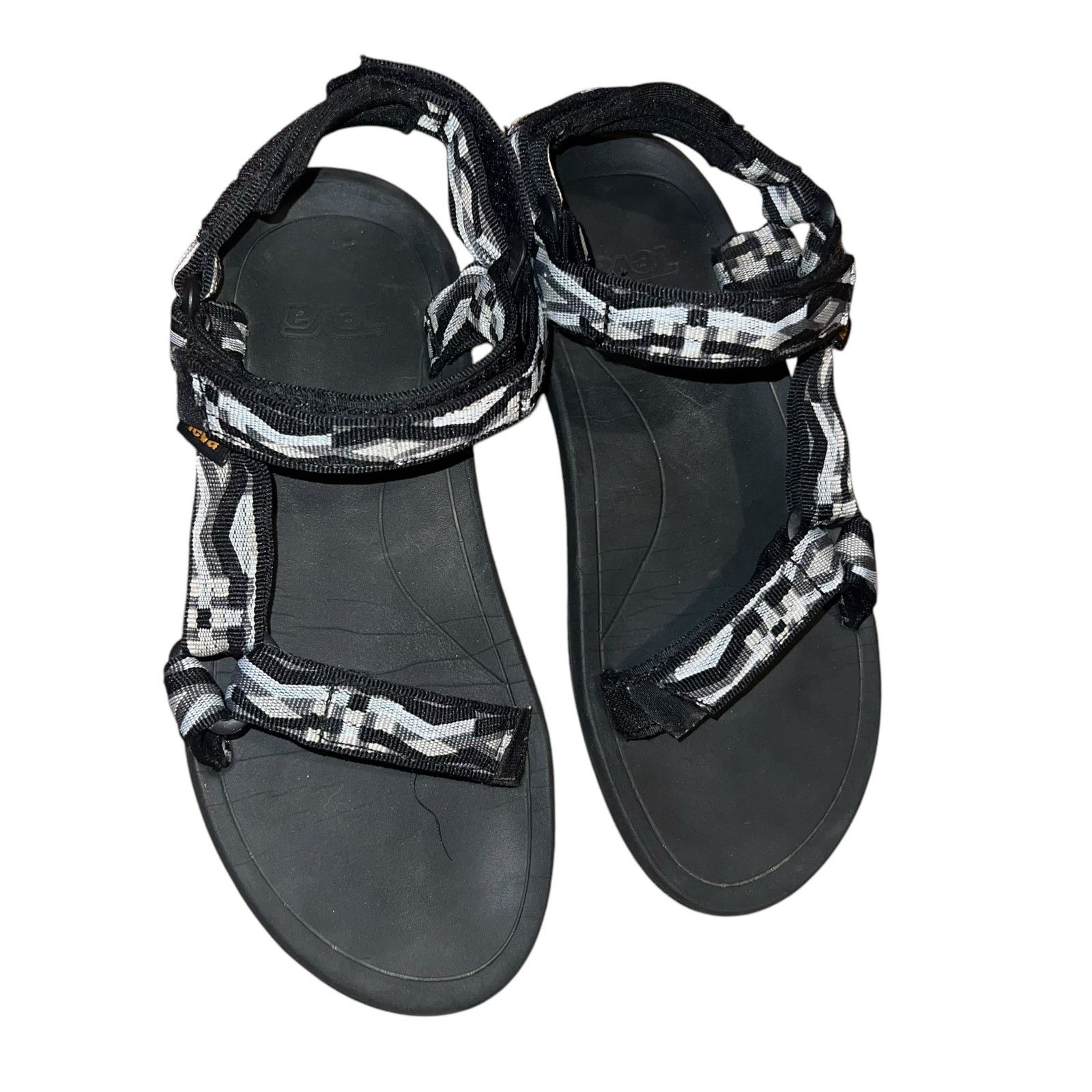 Teva Men’s Teva Hurricane XLT 2 Black White Sports Sandal SZ 6 Size US 6 / EU 39 - 4 Thumbnail